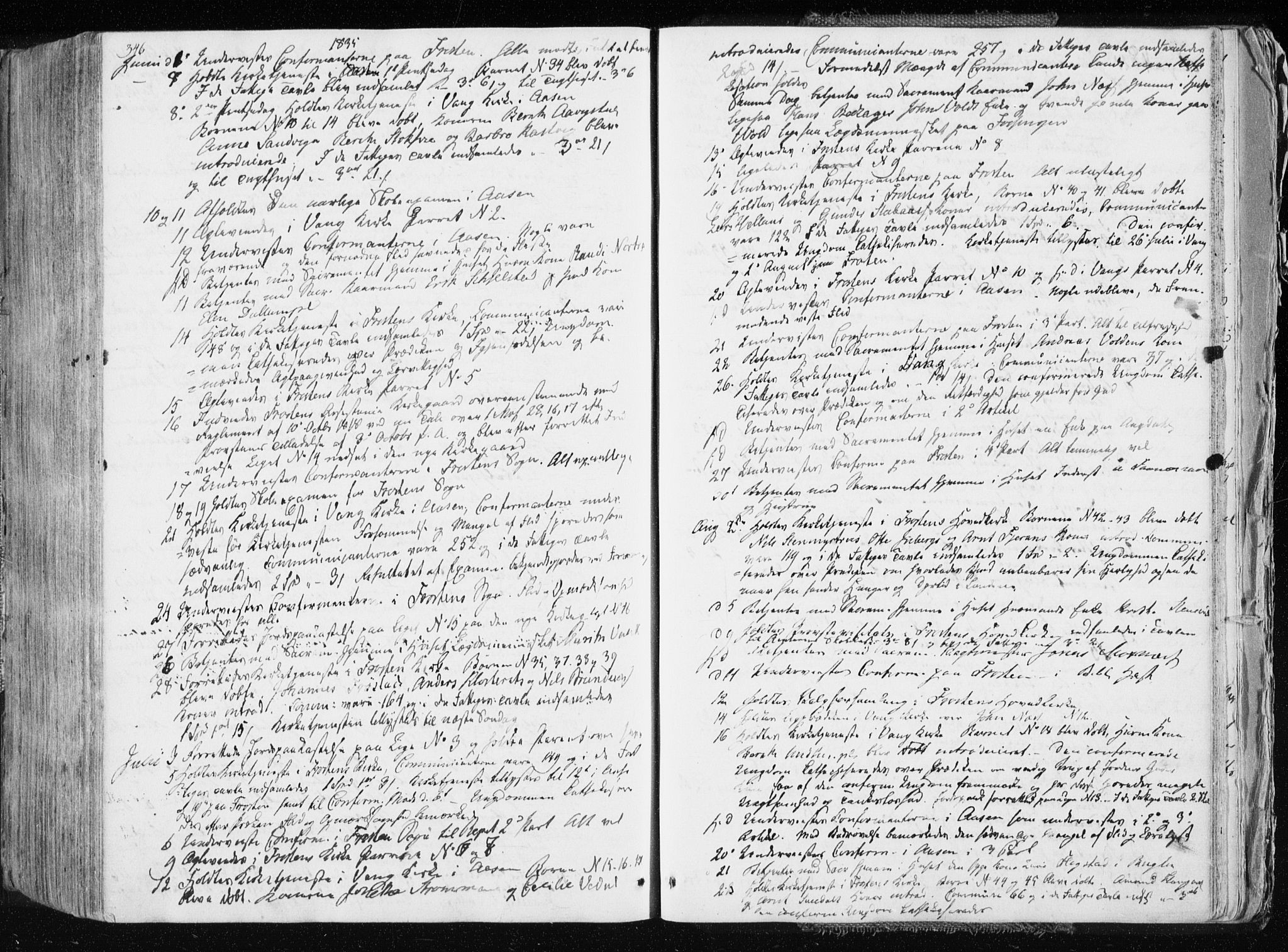 Ministerialprotokoller, klokkerbøker og fødselsregistre - Nord-Trøndelag, AV/SAT-A-1458/713/L0114: Parish register (official) no. 713A05, 1827-1839, p. 346