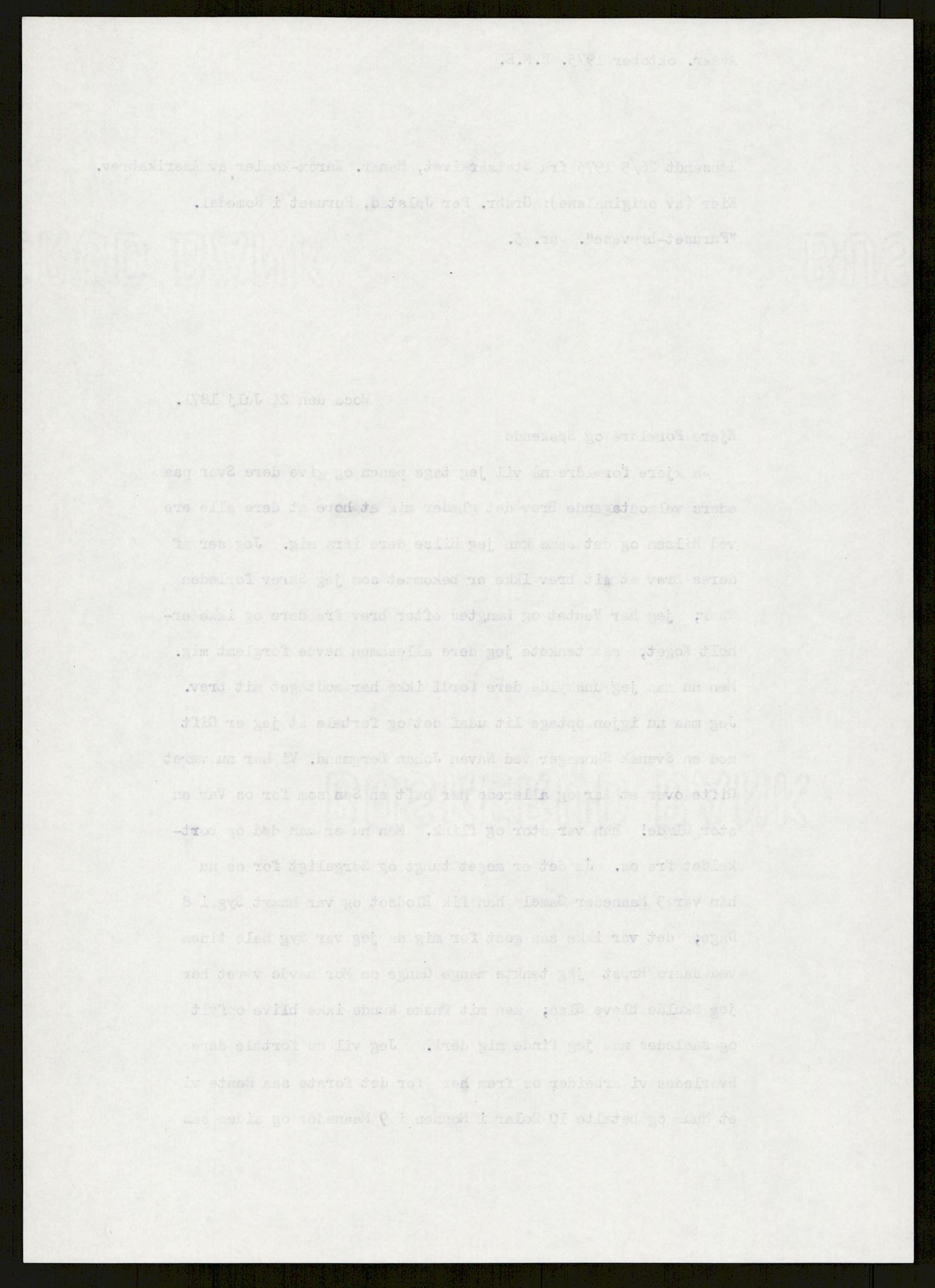 Samlinger til kildeutgivelse, Amerikabrevene, AV/RA-EA-4057/F/L0007: Innlån fra Hedmark: Berg - Furusetbrevene, 1838-1914, p. 492