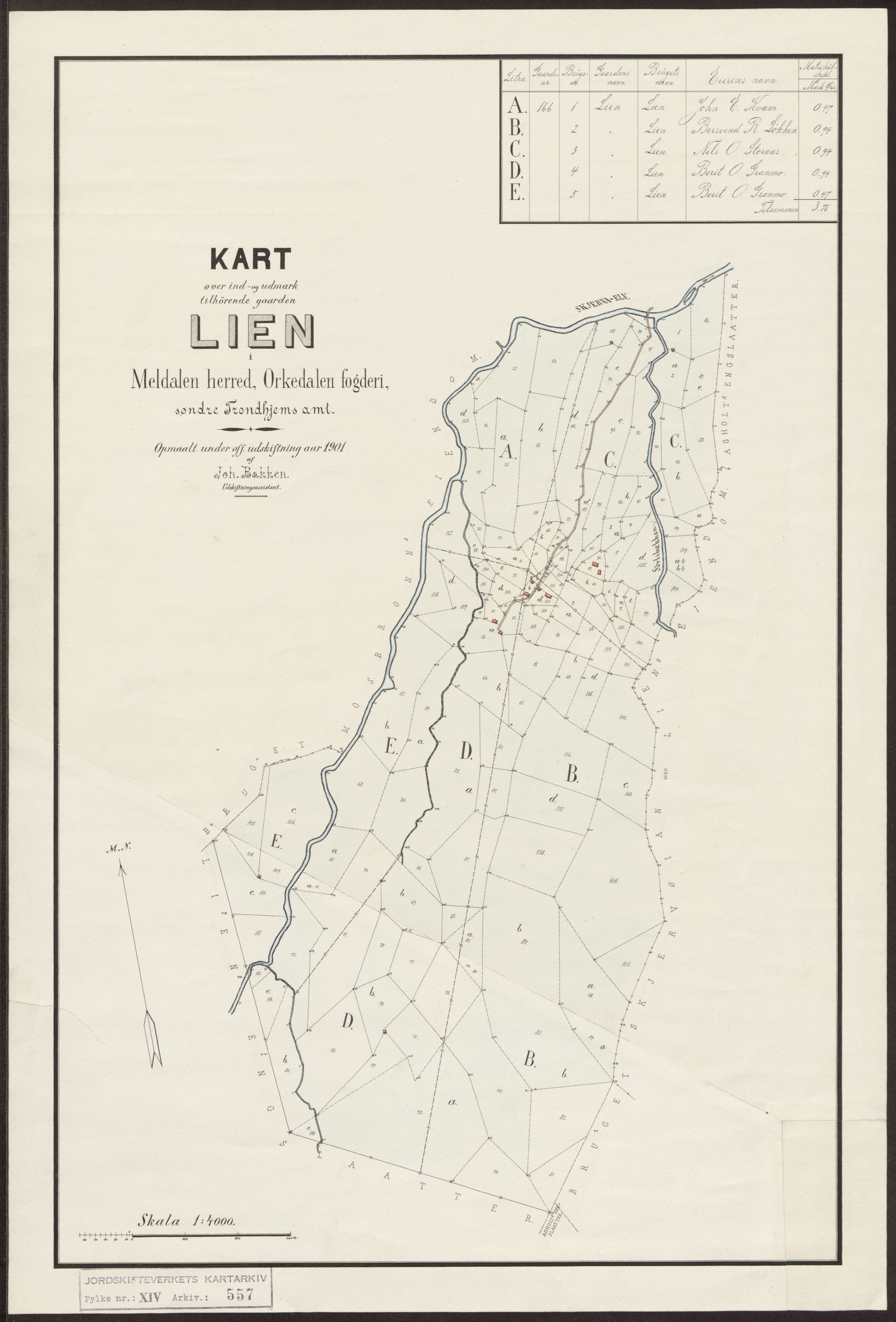 Jordskifteverkets kartarkiv, RA/S-3929/T, 1859-1988, p. 756