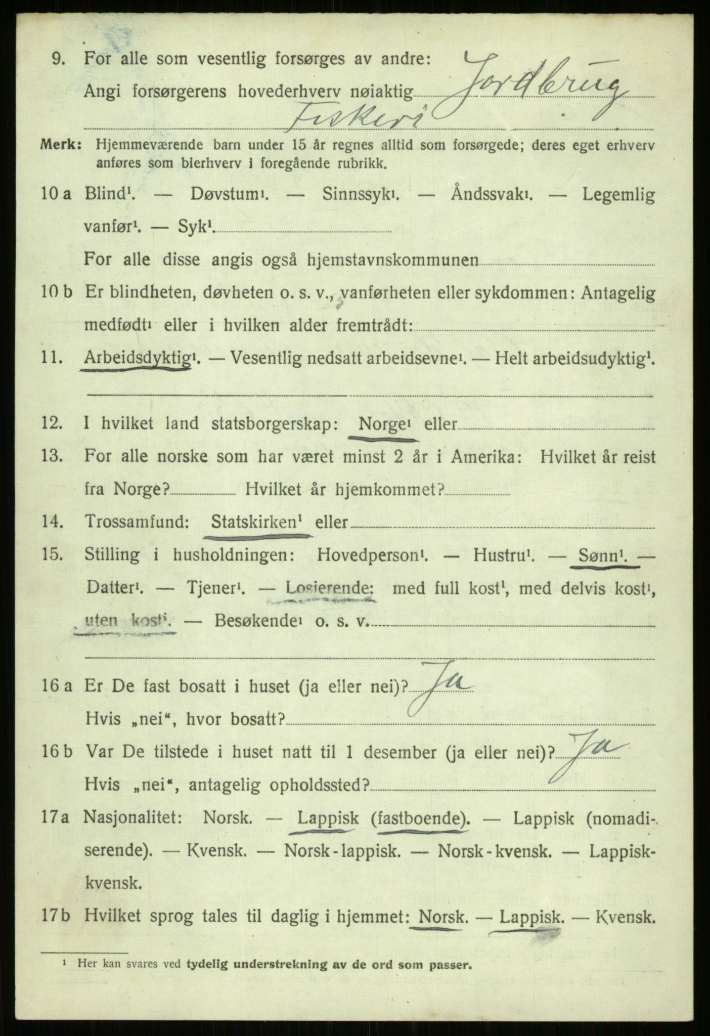 SATØ, 1920 census for Ibestad, 1920, p. 6963