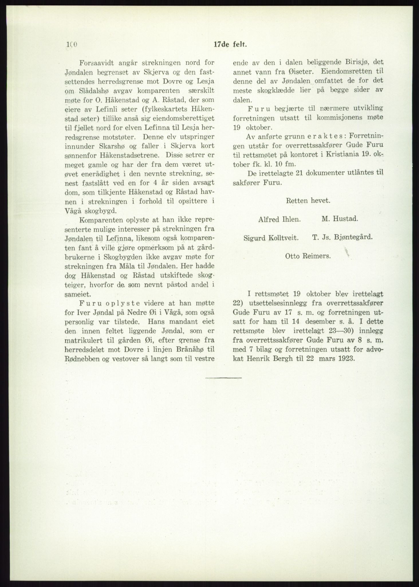 Høyfjellskommisjonen, AV/RA-S-1546/X/Xa/L0001: Nr. 1-33, 1909-1953, p. 5135