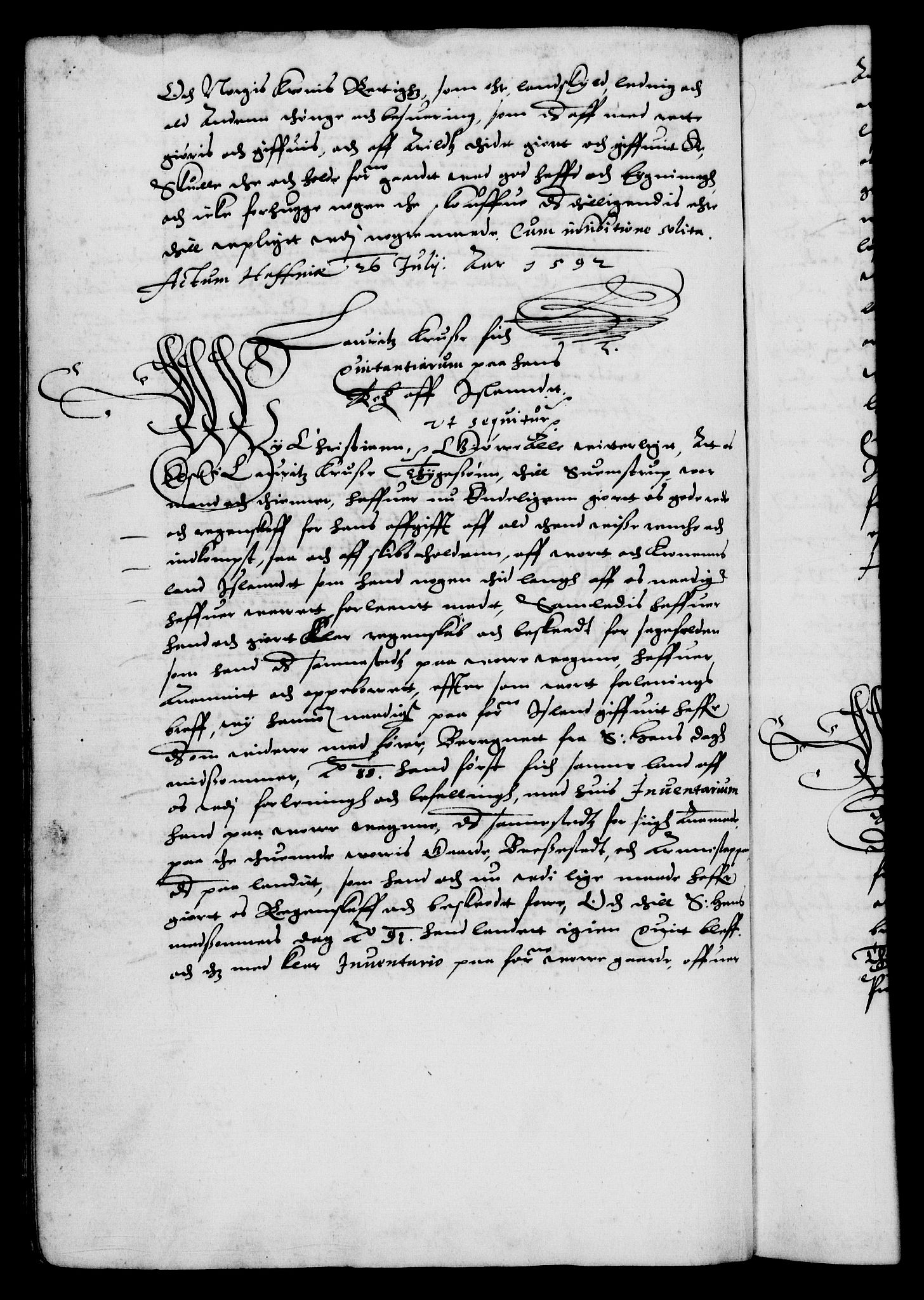 Danske Kanselli 1572-1799, AV/RA-EA-3023/F/Fc/Fca/Fcaa/L0002: Norske registre (mikrofilm), 1588-1596, p. 170b