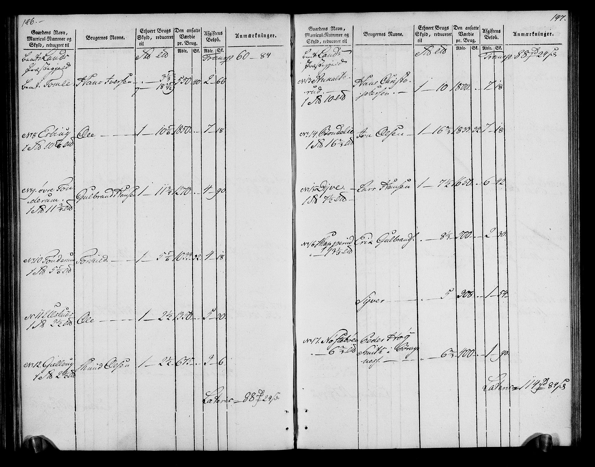 Rentekammeret inntil 1814, Realistisk ordnet avdeling, AV/RA-EA-4070/N/Ne/Nea/L0043: Valdres fogderi. Oppebørselsregister, 1803-1804, p. 77