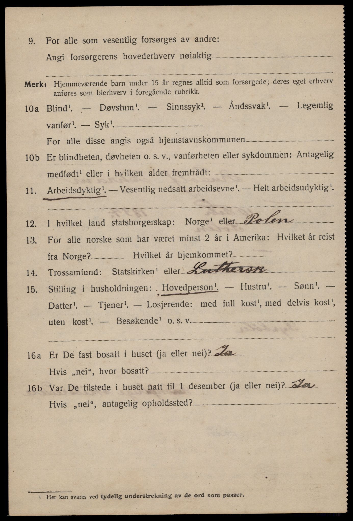 SAST, 1920 census for Haugesund, 1920, p. 15476