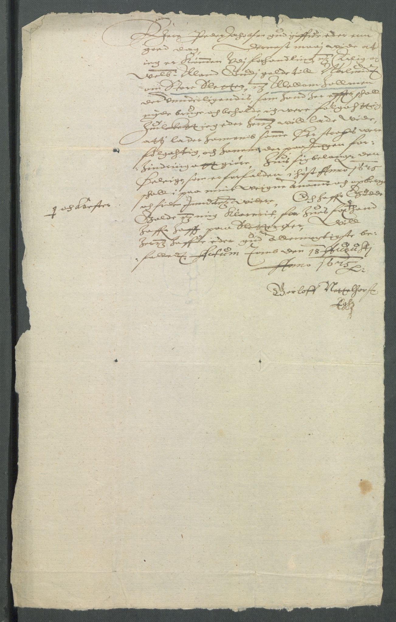 Riksarkivets diplomsamling, AV/RA-EA-5965/F02/L0135: Dokumenter, 1625, p. 20