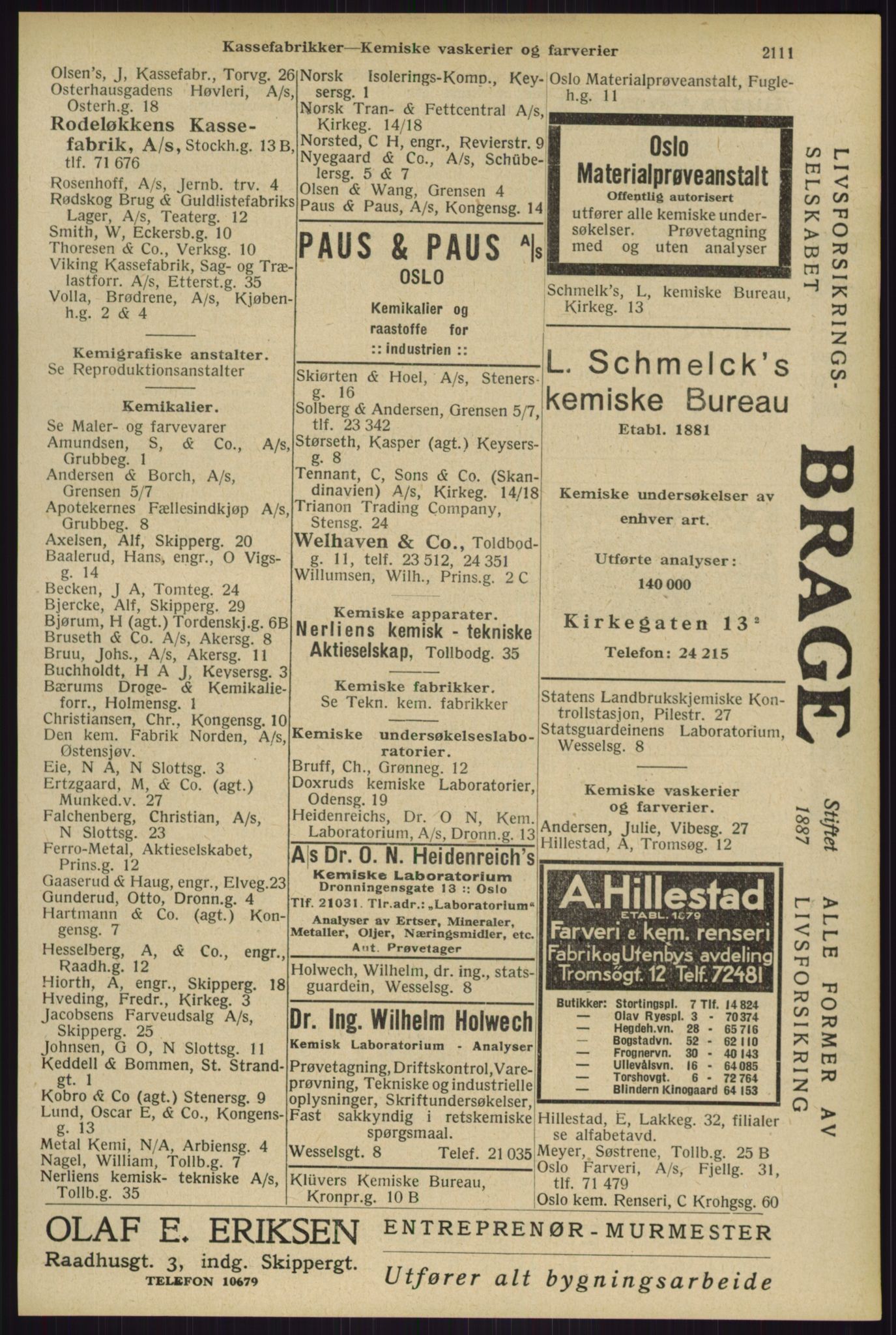 Kristiania/Oslo adressebok, PUBL/-, 1929, p. 2111