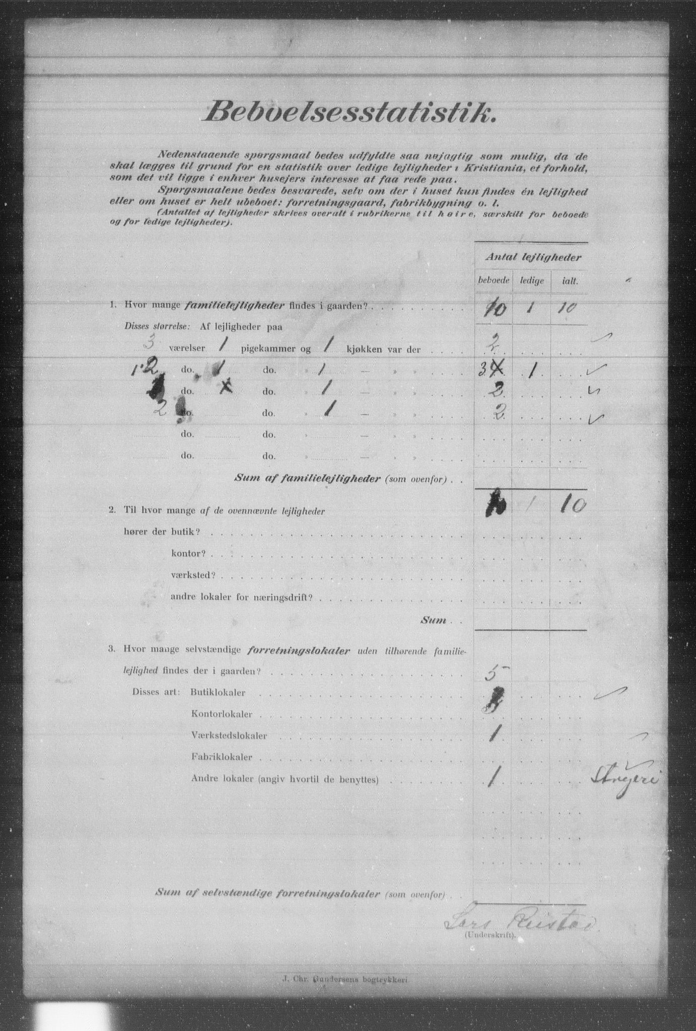 OBA, Municipal Census 1903 for Kristiania, 1903, p. 4679