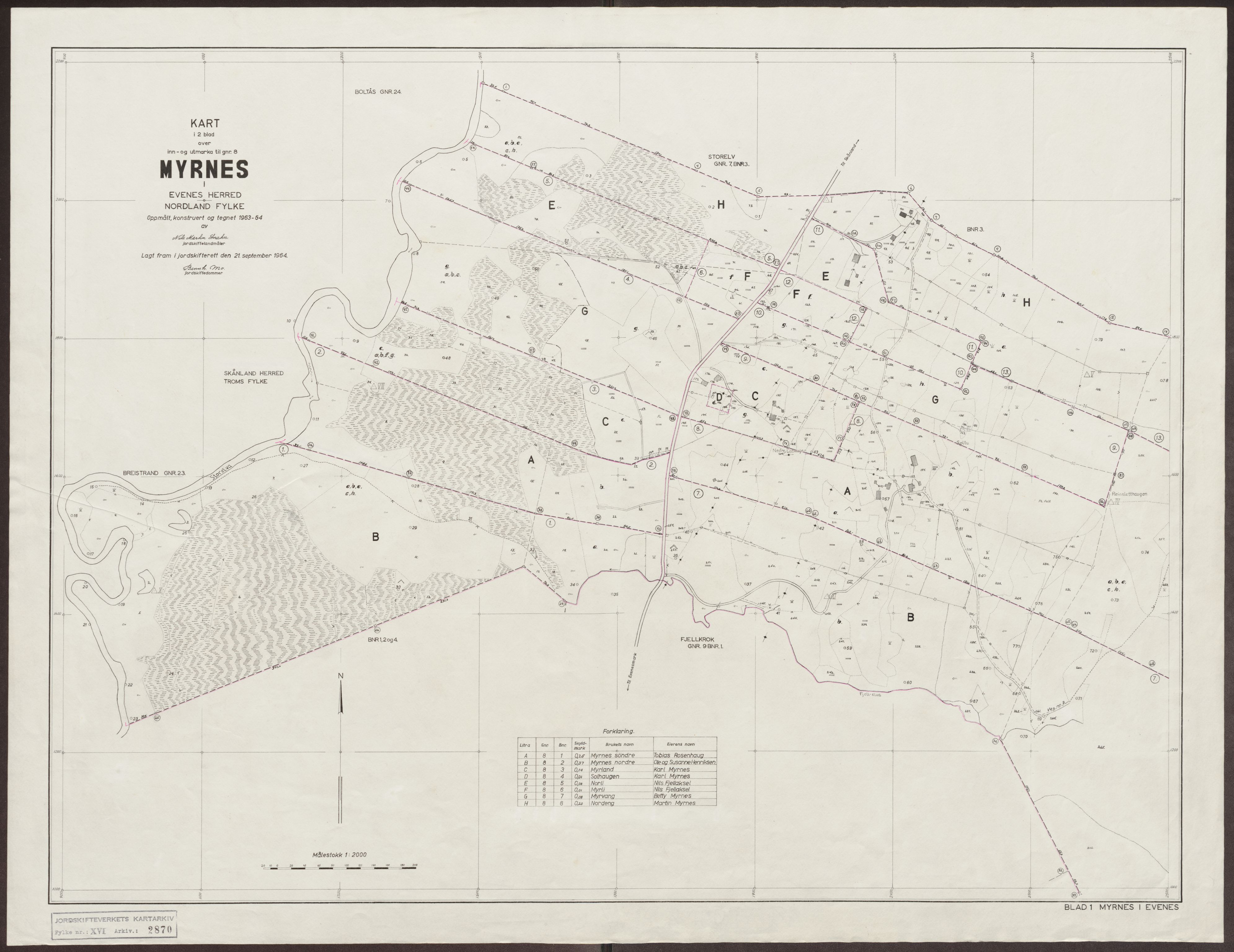 Jordskifteverkets kartarkiv, AV/RA-S-3929/T, 1859-1988, p. 3718