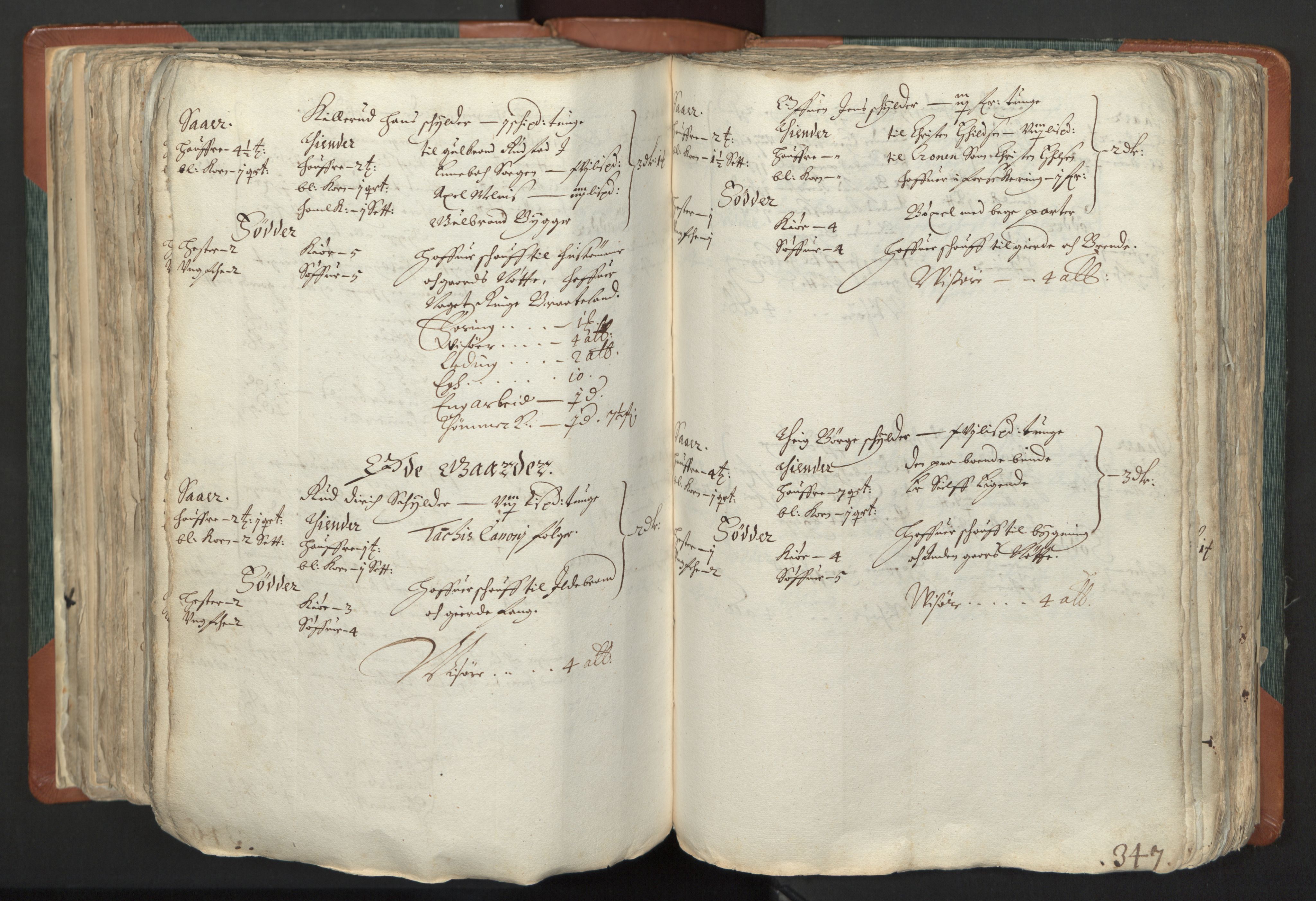 Rentekammeret inntil 1814, Realistisk ordnet avdeling, AV/RA-EA-4070/L/L0004: Kristiania lagdømme. Alminnelig jordebok med skatteligning for Aker, Øvre Romerike og Nedre Romerike fogderier., 1661, p. 346b-347a