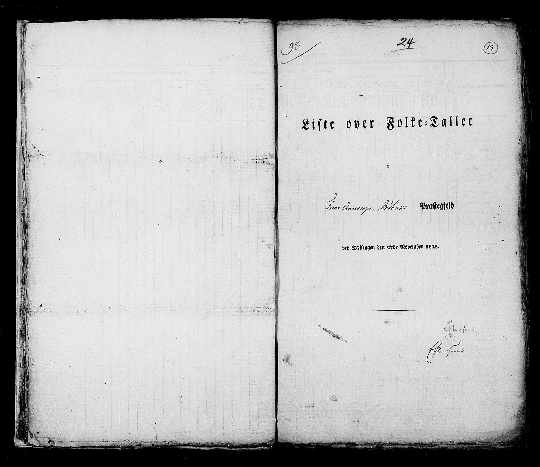 RA, Census 1825, vol. 4: Akershus amt, 1825, p. 19