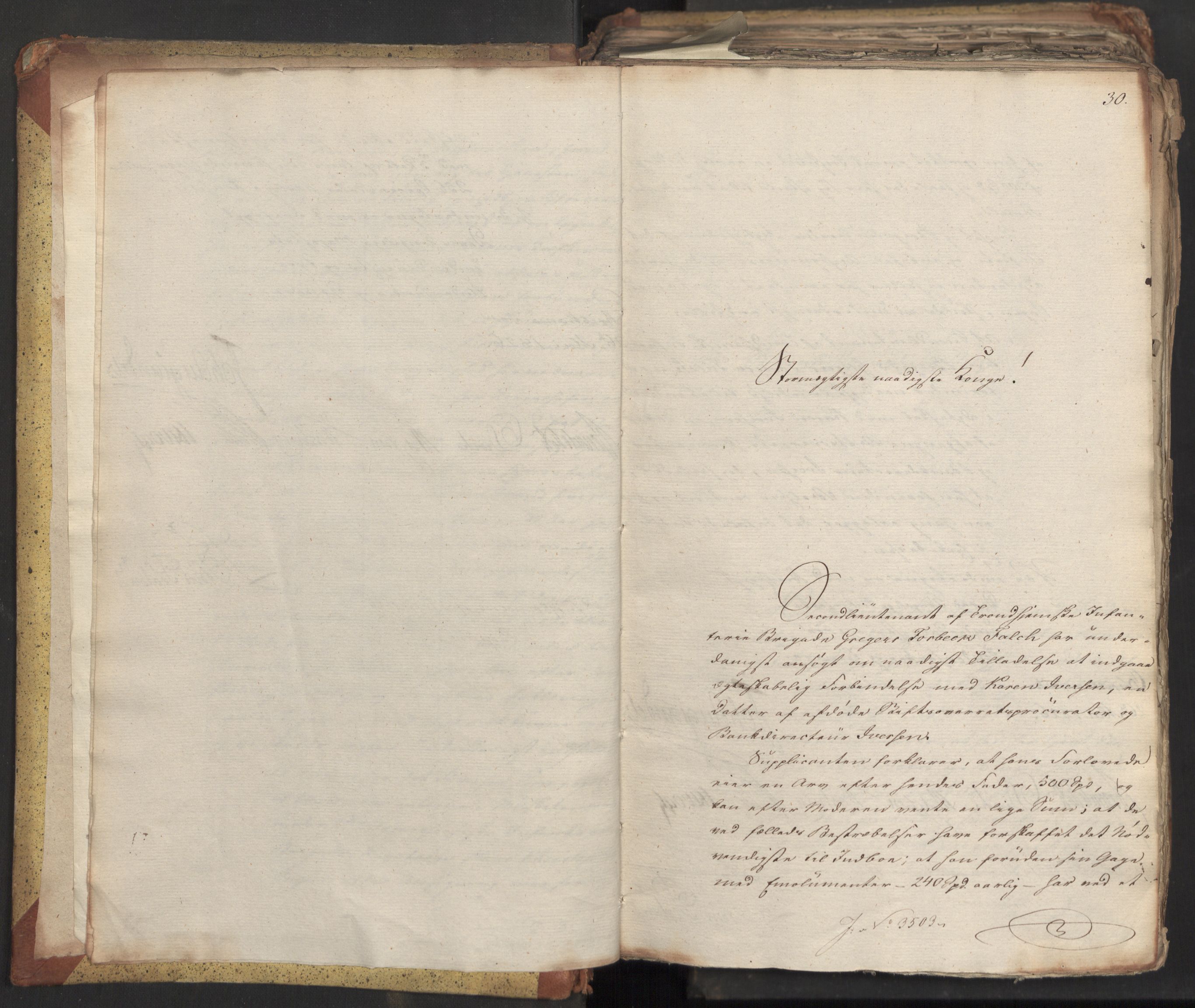 Statsrådsavdelingen i Stockholm, AV/RA-S-1003/D/Da/L0047: Regjeringsinnstillinger nr. 3501-3659, 1826, p. 6