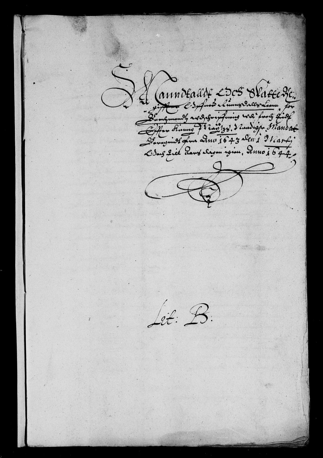 Rentekammeret inntil 1814, Reviderte regnskaper, Lensregnskaper, AV/RA-EA-5023/R/Rb/Rbw/L0079: Trondheim len, 1643-1644