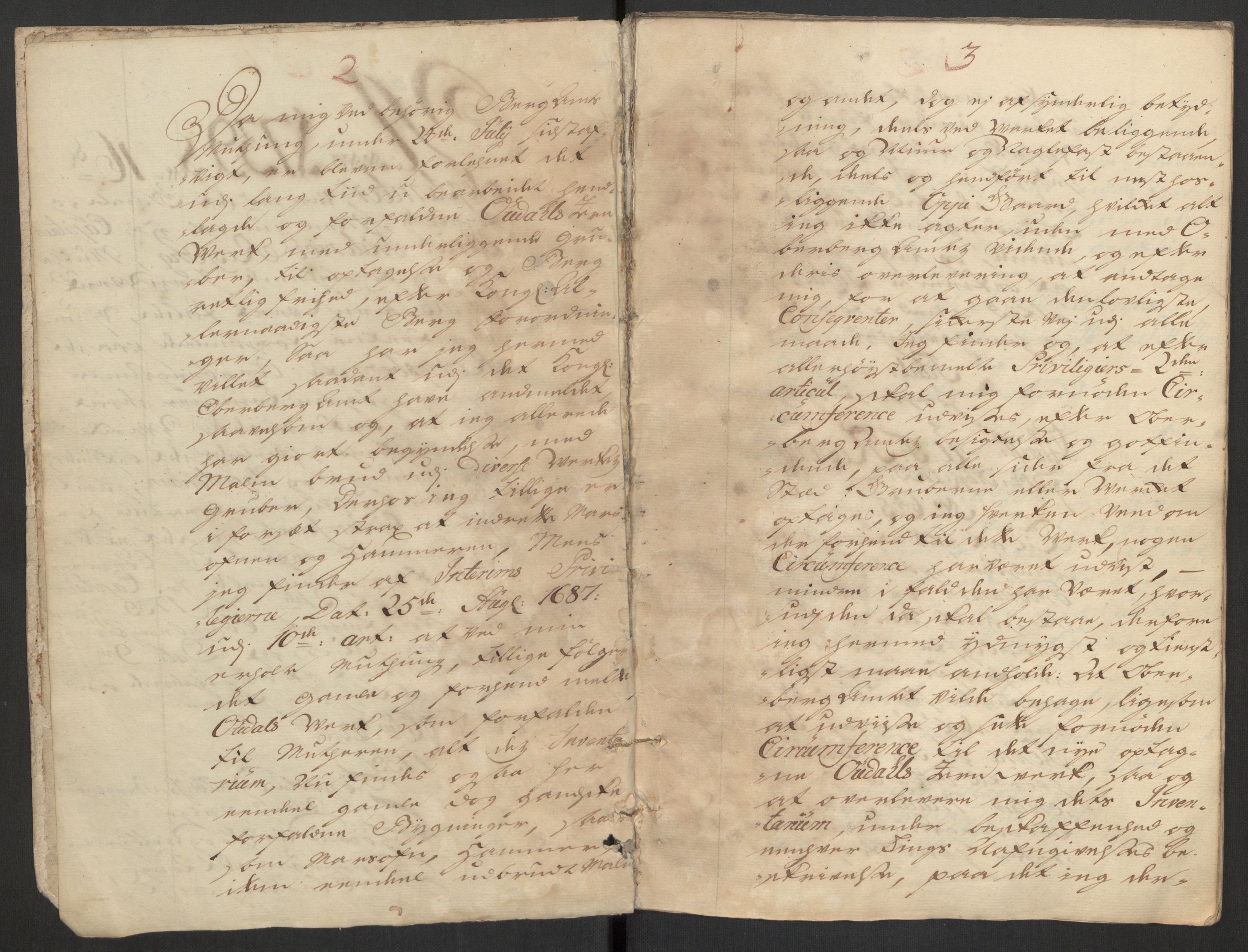 Rentekammeret inntil 1814, Realistisk ordnet avdeling, AV/RA-EA-4070/G/Gb/Gbb/L0029/0001: Jernverk / [Db II 6]: Dokumenter om Lesja, Moss, Mostadmarken, Nissedal (og Omdal kobberverk), Odal, Osen (Romsdal) og Vigeland jernverk, 1670-1810, p. 422