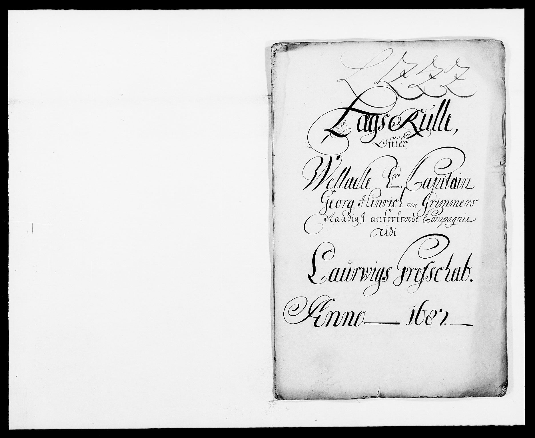 Rentekammeret inntil 1814, Reviderte regnskaper, Fogderegnskap, RA/EA-4092/R33/L1970: Fogderegnskap Larvik grevskap, 1675-1687, p. 367