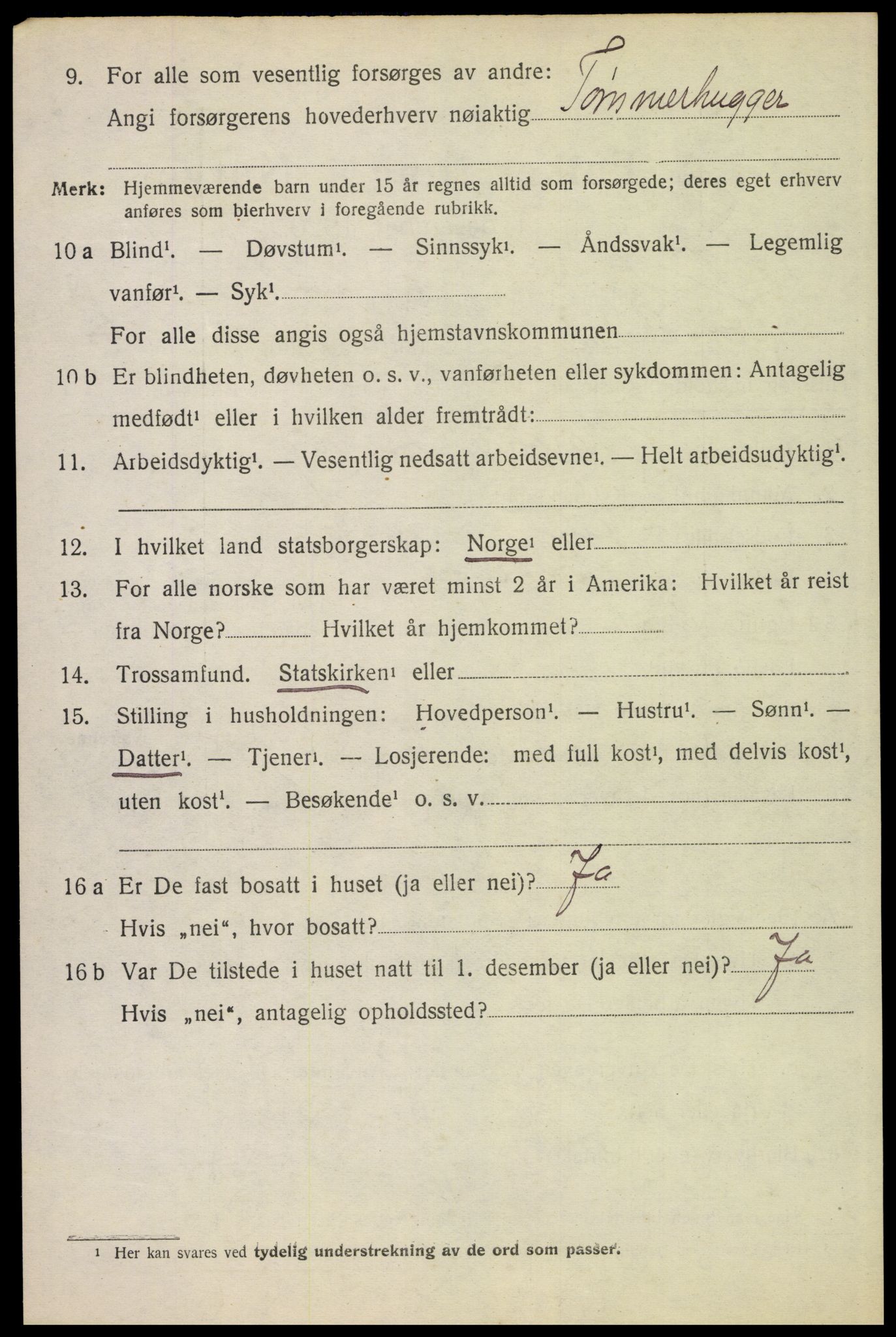 SAH, 1920 census for Stor-Elvdal, 1920, p. 4061