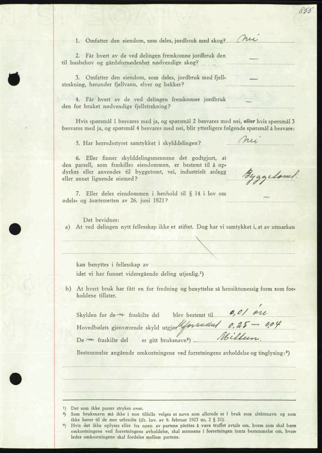 Nordmøre sorenskriveri, AV/SAT-A-4132/1/2/2Ca: Mortgage book no. A109, 1948-1948, Diary no: : 3164/1948