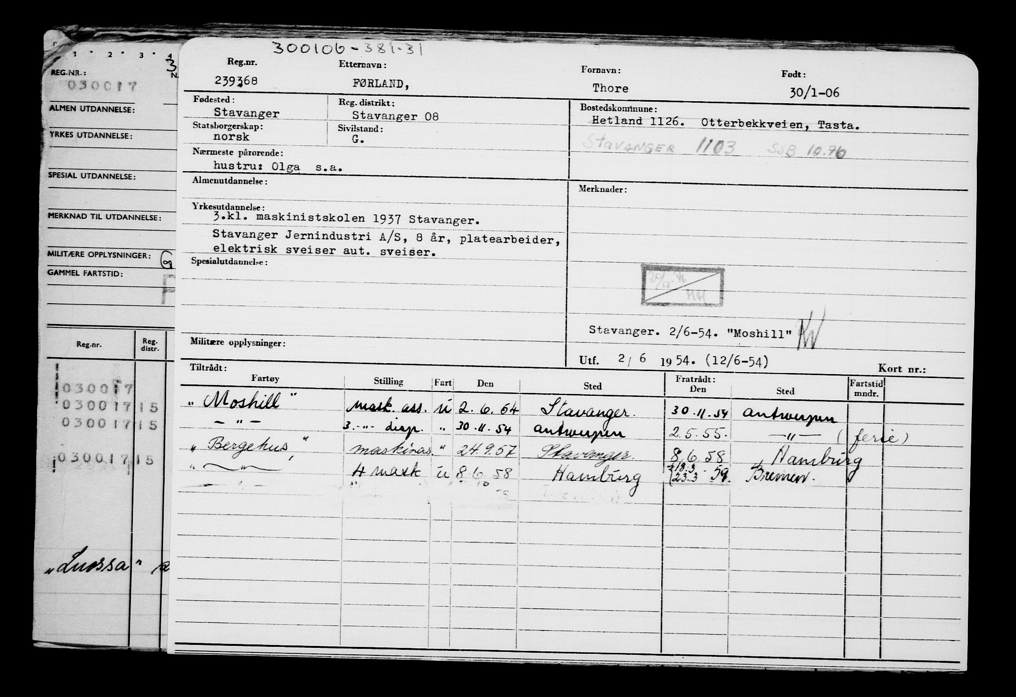 Direktoratet for sjømenn, AV/RA-S-3545/G/Gb/L0063: Hovedkort, 1906, p. 316