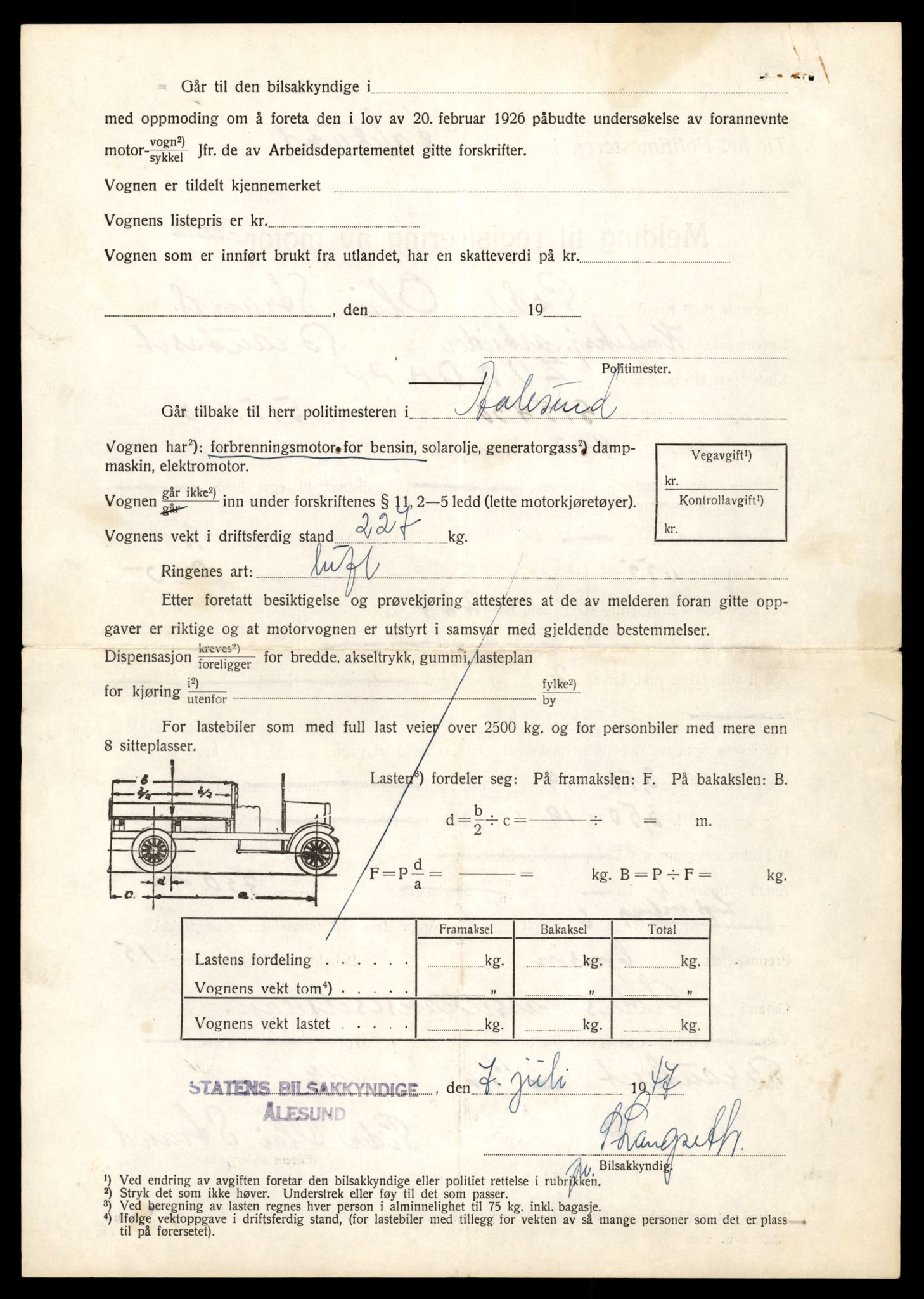 Møre og Romsdal vegkontor - Ålesund trafikkstasjon, AV/SAT-A-4099/F/Fe/L0042: Registreringskort for kjøretøy T 13906 - T 14079, 1927-1998, p. 918