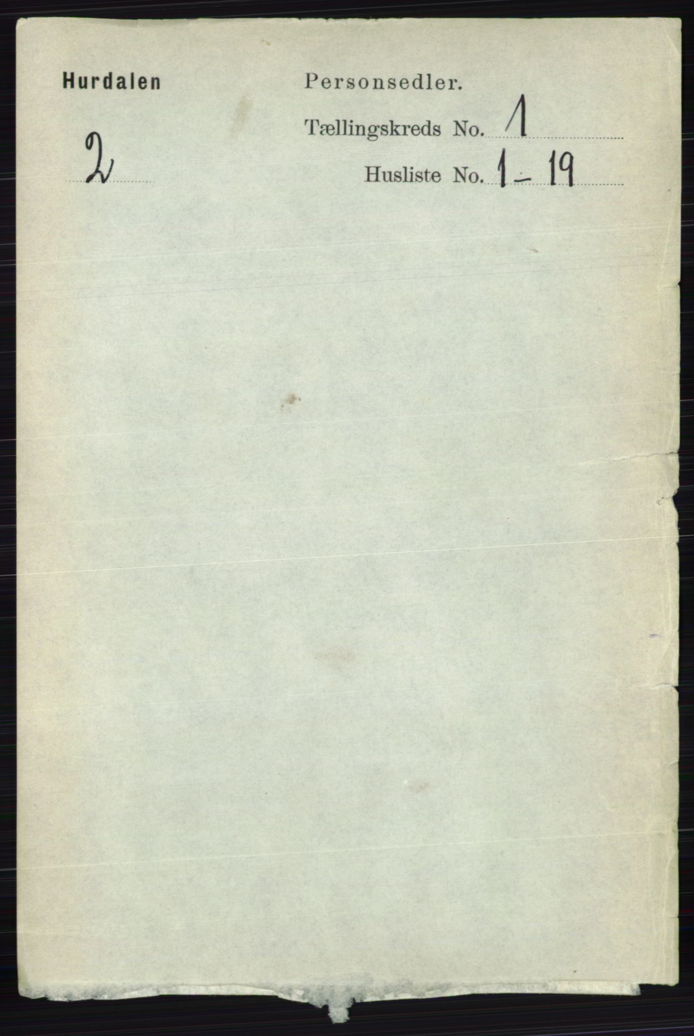 RA, 1891 census for 0239 Hurdal, 1891, p. 77