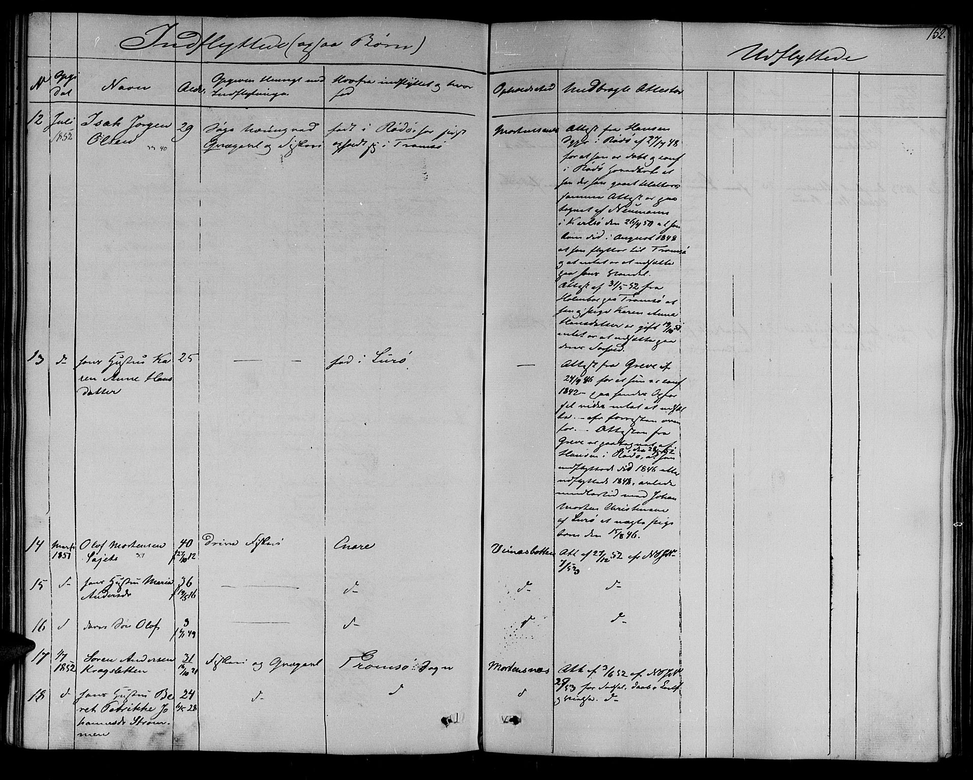 Nesseby sokneprestkontor, SATØ/S-1330/H/Ha/L0001kirke: Parish register (official) no. 1, 1838-1855, p. 152