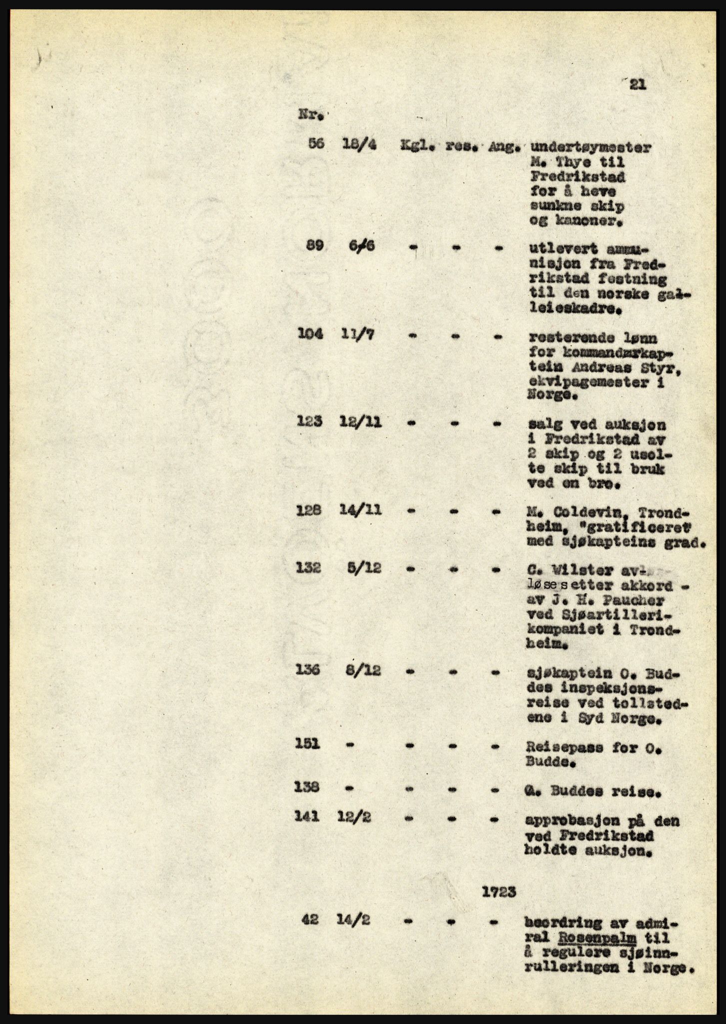 Riksarkivet, Seksjon for eldre arkiv og spesialsamlinger, AV/RA-EA-6797/H/Ha, 1953, p. 21