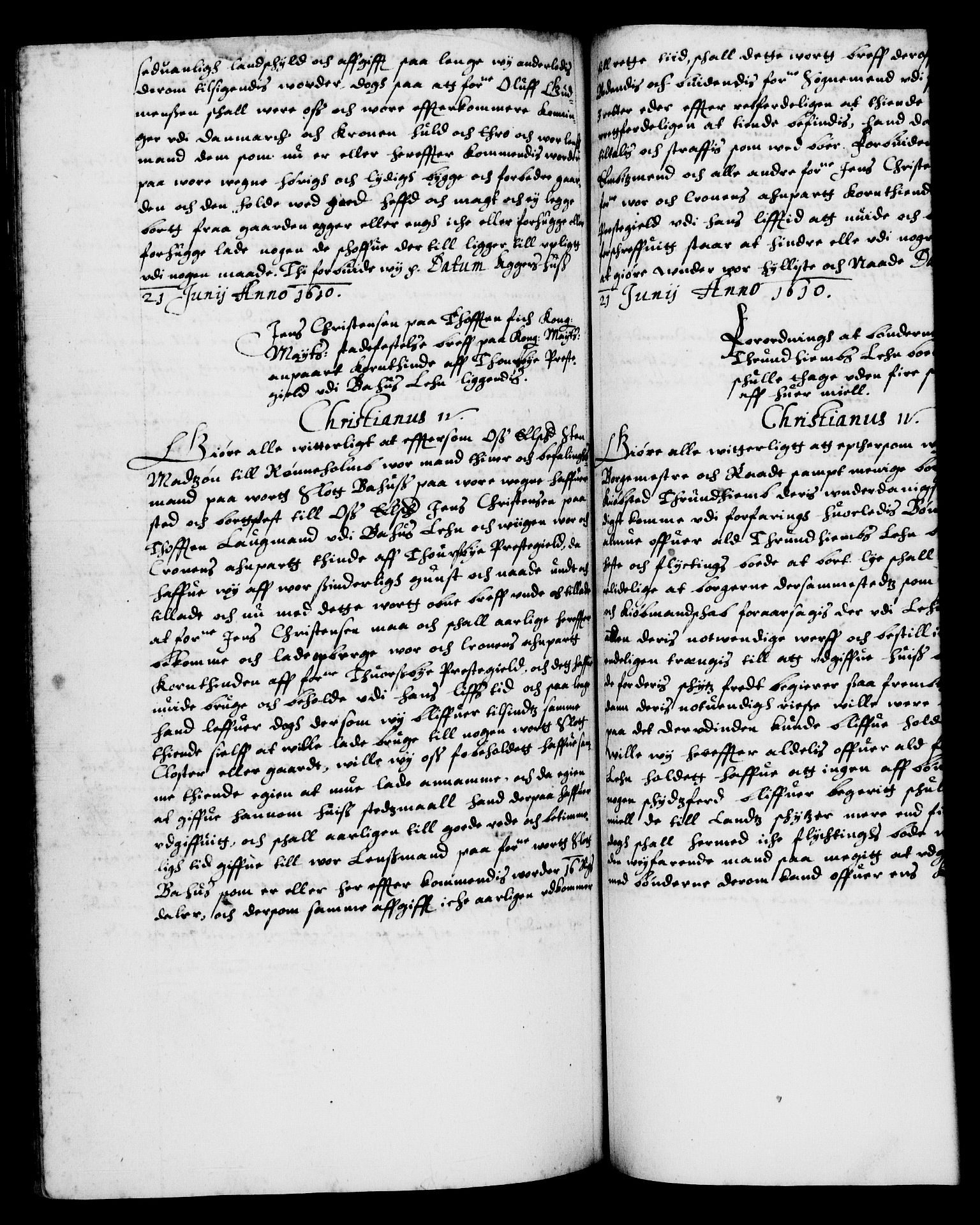 Danske Kanselli 1572-1799, AV/RA-EA-3023/F/Fc/Fca/Fcaa/L0003: Norske registre (mikrofilm), 1596-1616, p. 372b