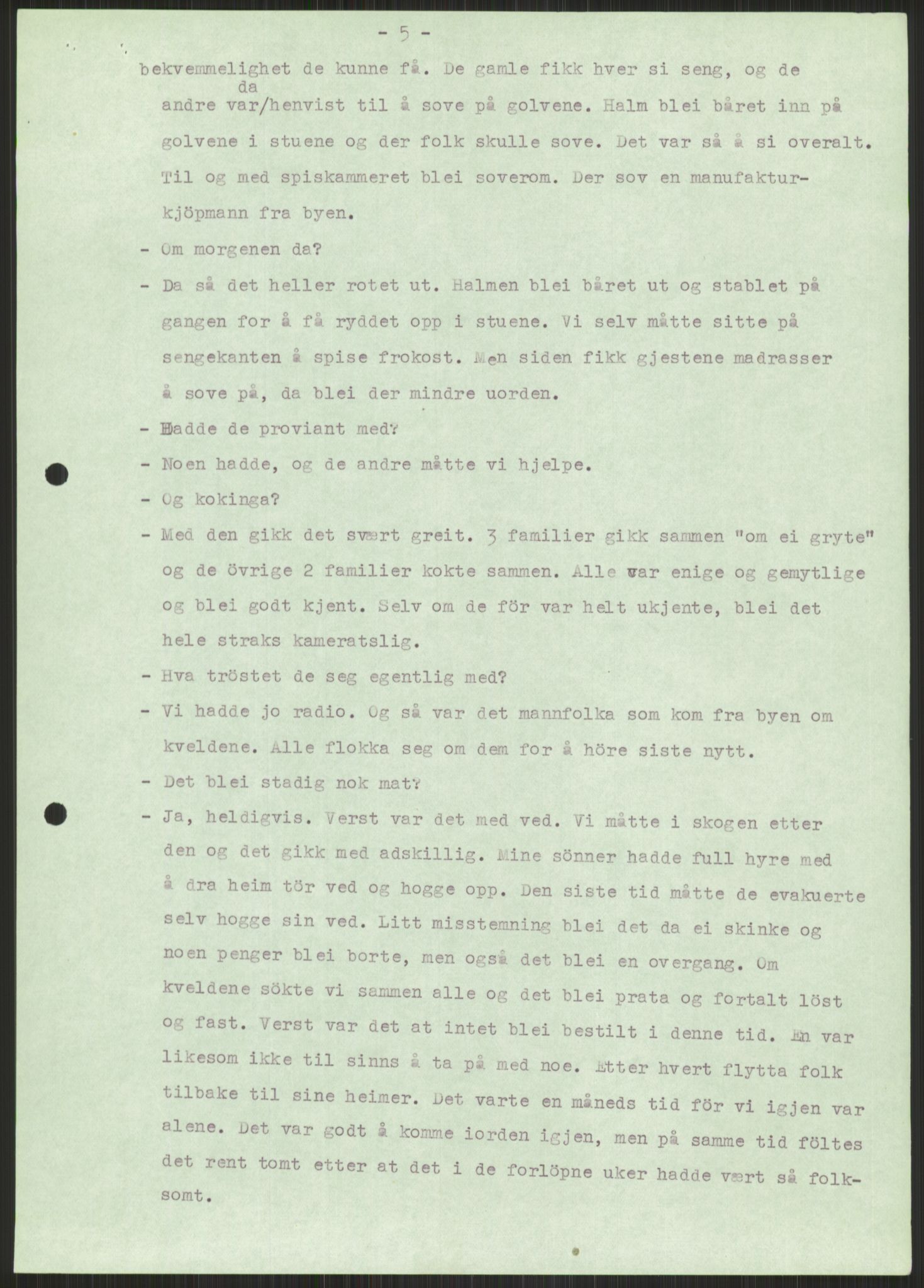 Forsvaret, Forsvarets krigshistoriske avdeling, AV/RA-RAFA-2017/Y/Ya/L0014: II-C-11-31 - Fylkesmenn.  Rapporter om krigsbegivenhetene 1940., 1940, p. 773