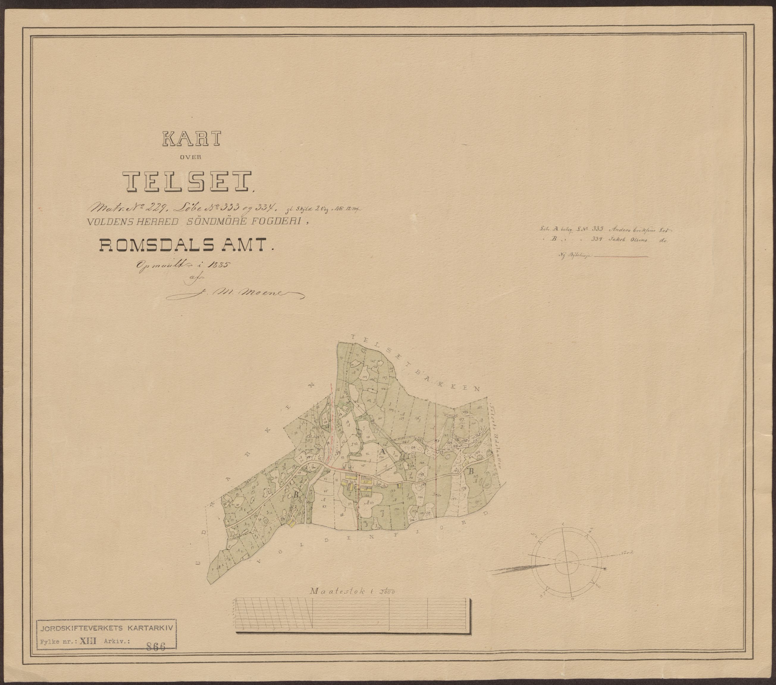 Jordskifteverkets kartarkiv, AV/RA-S-3929/T, 1859-1988, p. 1047