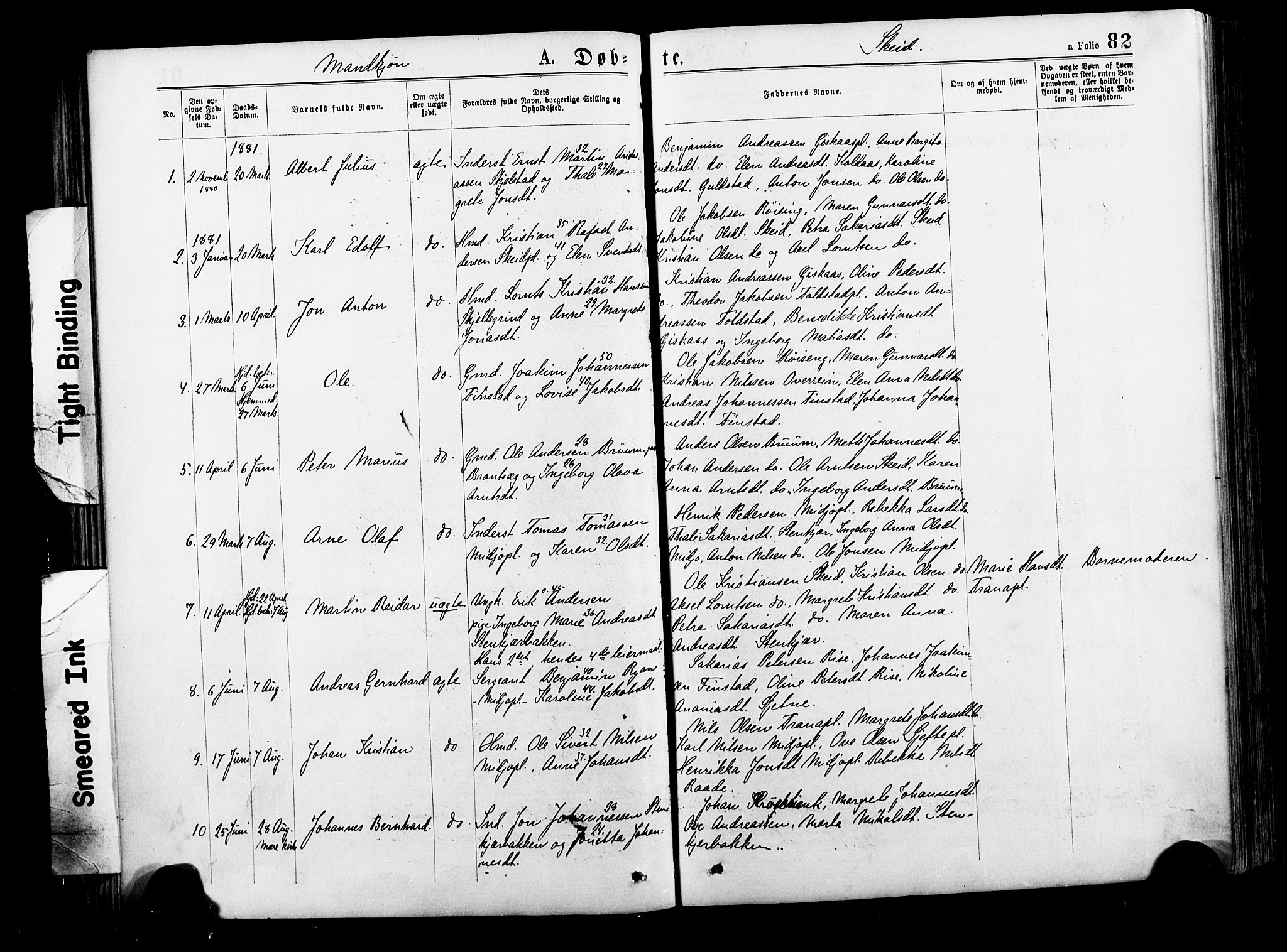 Ministerialprotokoller, klokkerbøker og fødselsregistre - Nord-Trøndelag, SAT/A-1458/735/L0348: Parish register (official) no. 735A09 /2, 1873-1883, p. 82