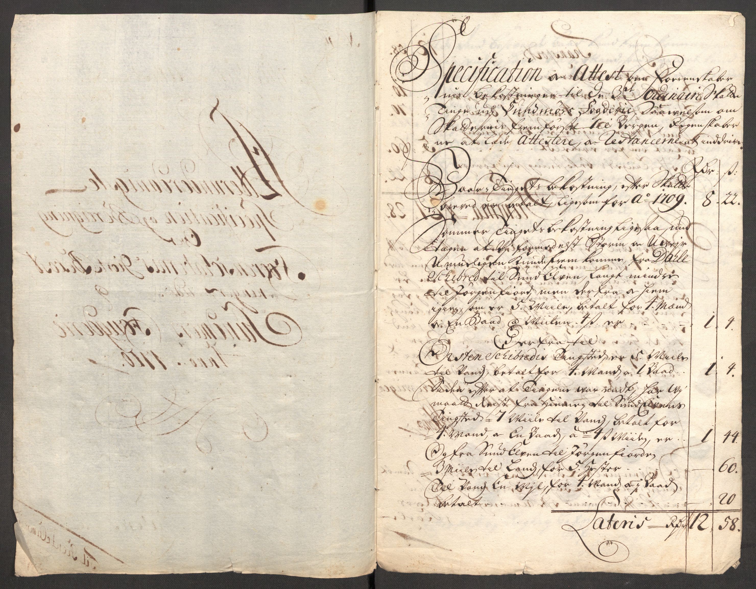 Rentekammeret inntil 1814, Reviderte regnskaper, Fogderegnskap, AV/RA-EA-4092/R54/L3563: Fogderegnskap Sunnmøre, 1710, p. 148