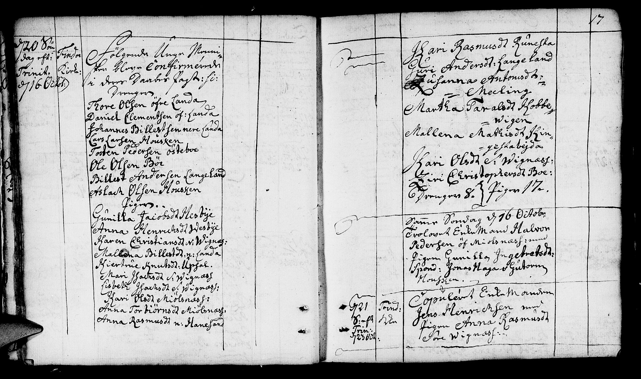 Finnøy sokneprestkontor, SAST/A-101825/H/Ha/Haa/L0005: Parish register (official) no. A 5, 1773-1816, p. 17