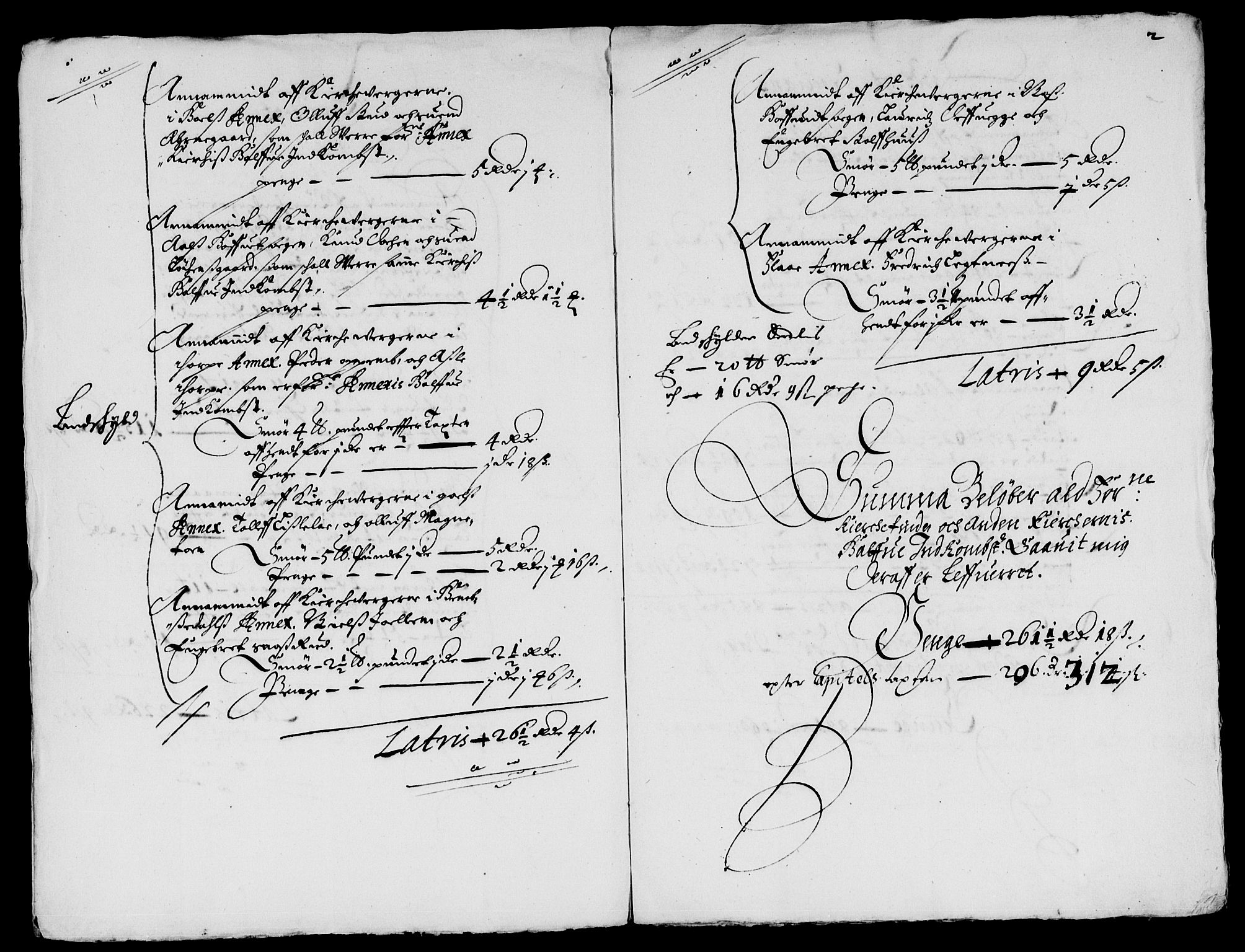 Rentekammeret inntil 1814, Reviderte regnskaper, Lensregnskaper, AV/RA-EA-5023/R/Rb/Rba/L0246: Akershus len, 1657-1659