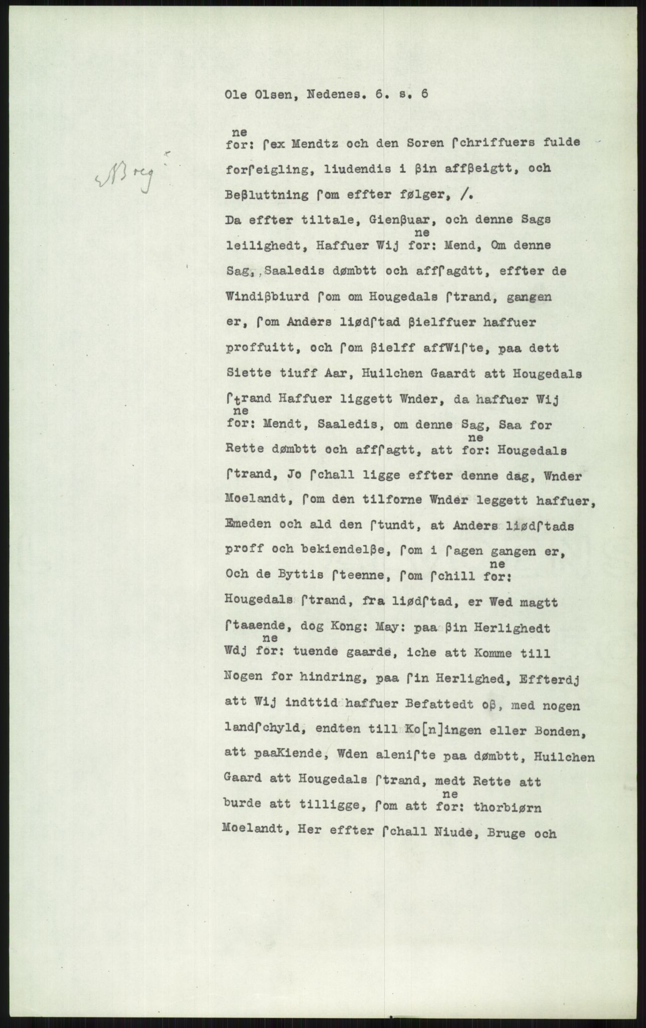 Samlinger til kildeutgivelse, Diplomavskriftsamlingen, AV/RA-EA-4053/H/Ha, p. 2965