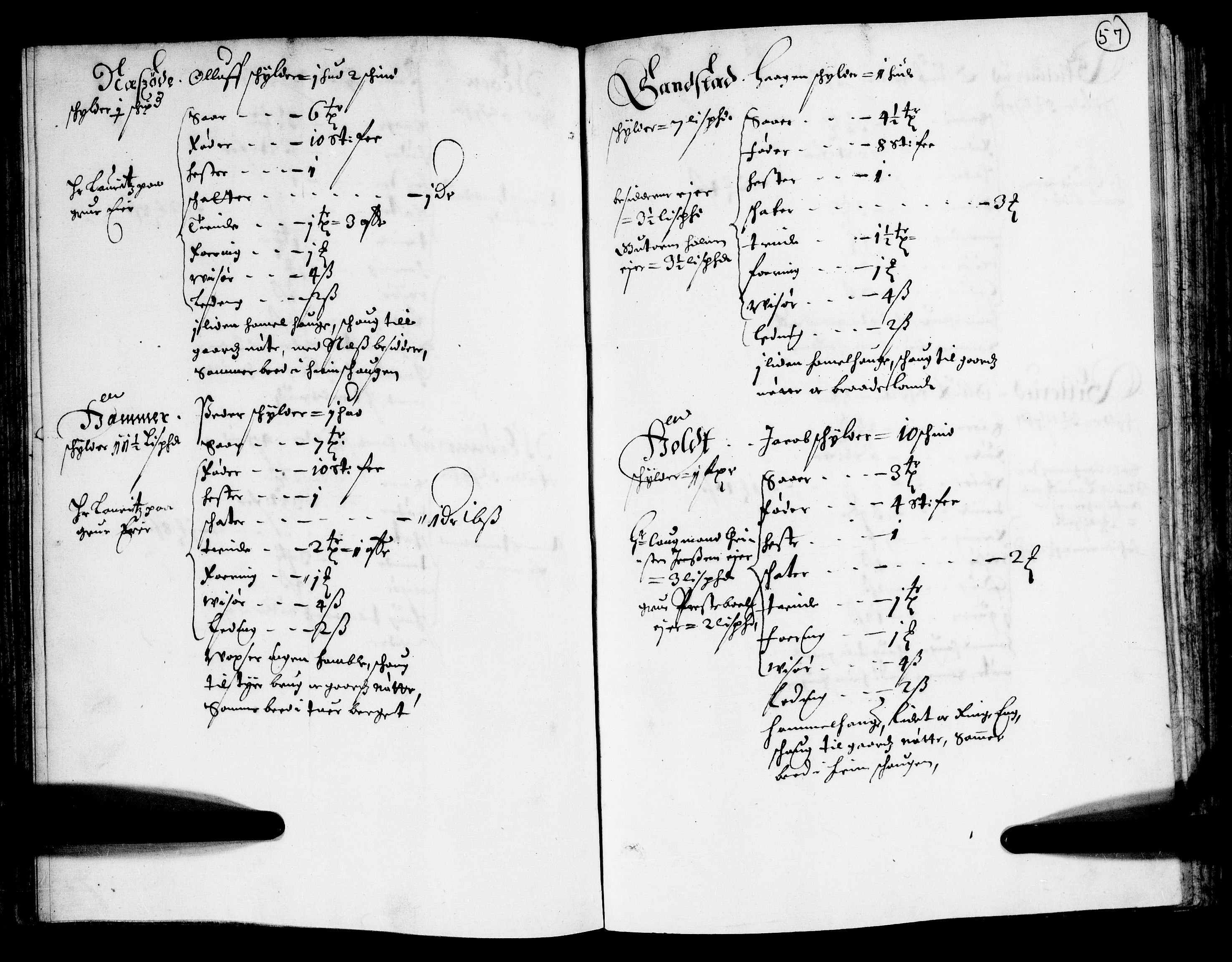 Rentekammeret inntil 1814, Realistisk ordnet avdeling, AV/RA-EA-4070/N/Nb/Nba/L0011: Odal, Solør og Østerdalen fogderi, 1667, p. 56b-57a