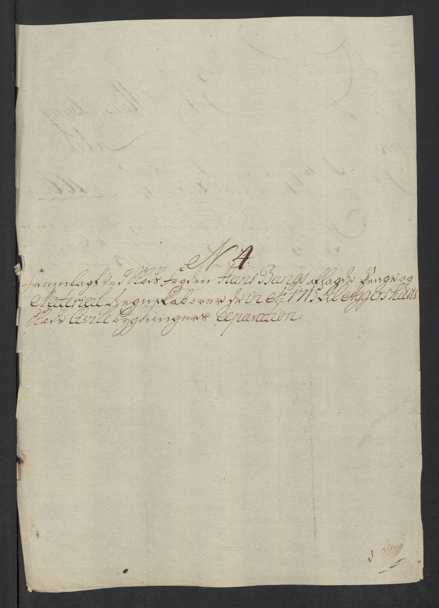 Rentekammeret inntil 1814, Reviderte regnskaper, Fogderegnskap, AV/RA-EA-4092/R10/L0453: Fogderegnskap Aker og Follo, 1715, p. 313