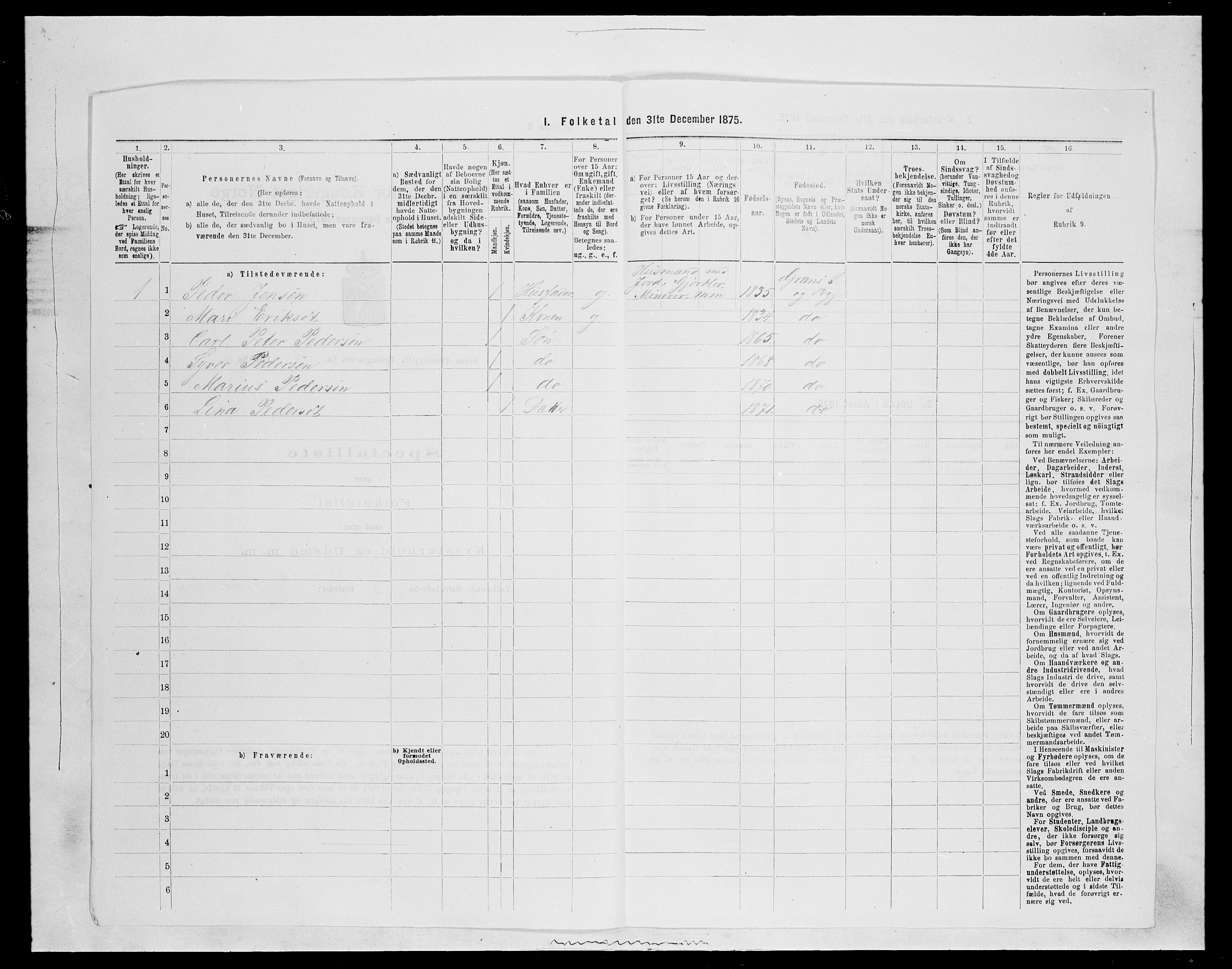 SAH, 1875 census for 0534P Gran, 1875, p. 2951