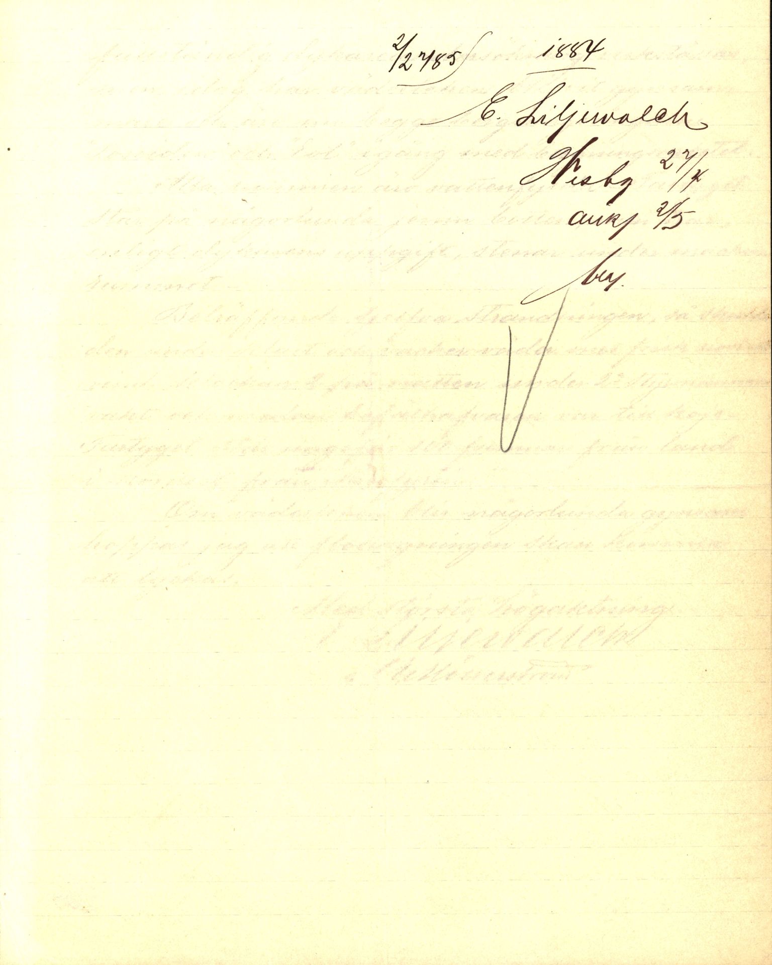 Pa 63 - Østlandske skibsassuranceforening, VEMU/A-1079/G/Ga/L0017/0005: Havaridokumenter / Signe, Hurra, Activ, Sjofna, Senior, Scandia, 1884, p. 58