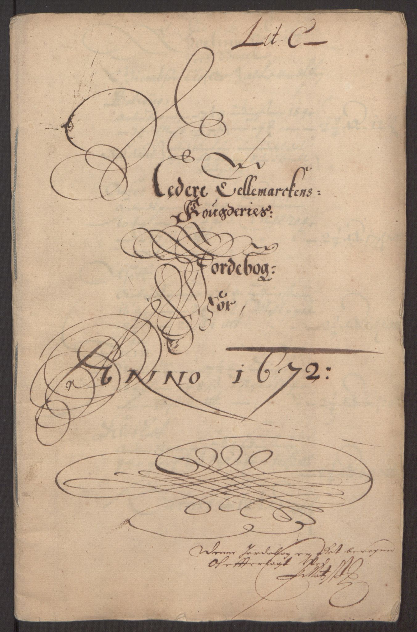 Rentekammeret inntil 1814, Reviderte regnskaper, Fogderegnskap, RA/EA-4092/R35/L2060: Fogderegnskap Øvre og Nedre Telemark, 1671-1672, p. 284