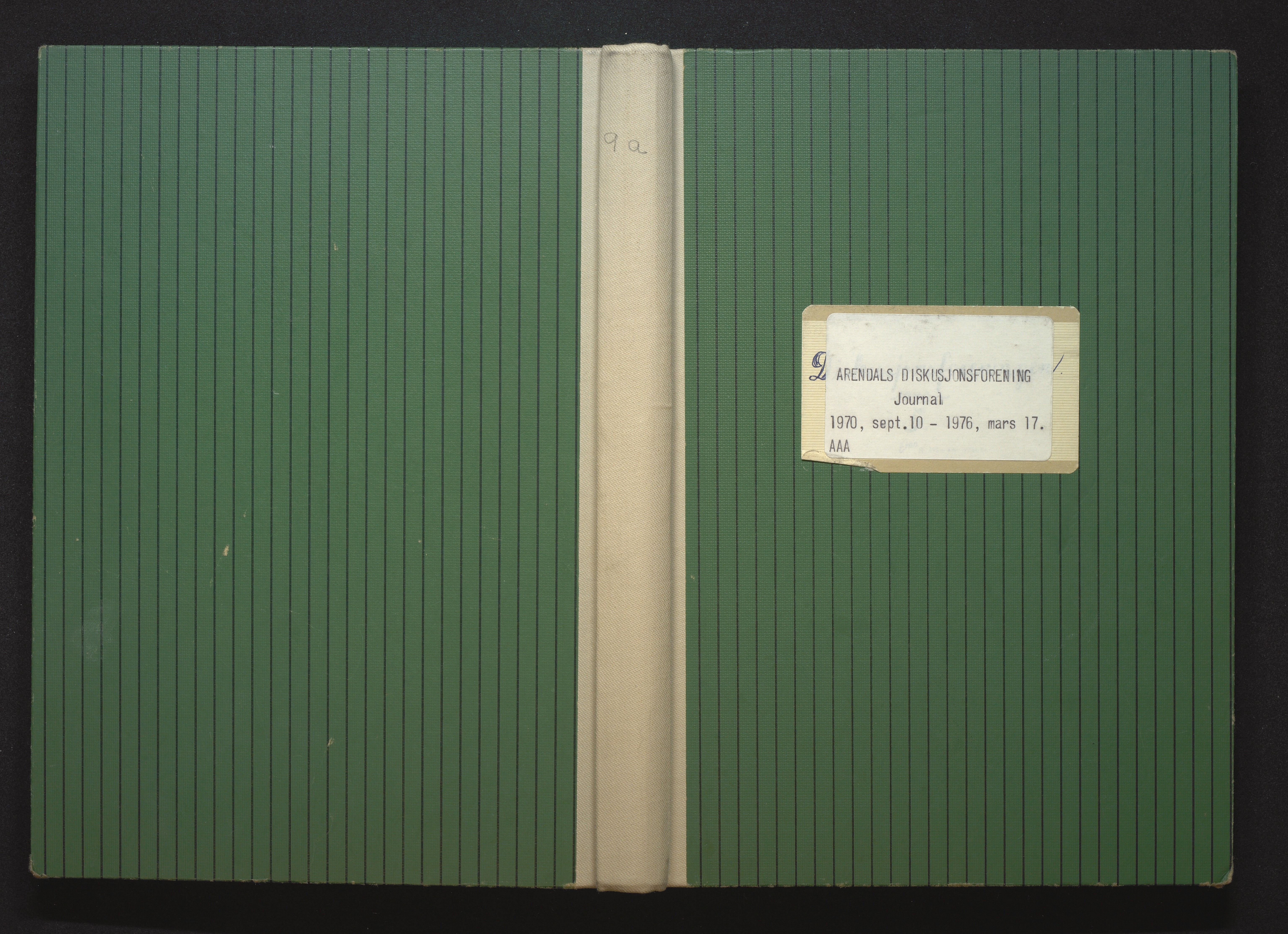 Samling av foreningsarkiv. A-Å, AAKS/PA-1059/F/L0009b: Foreninger, Arendal, 1924-1976