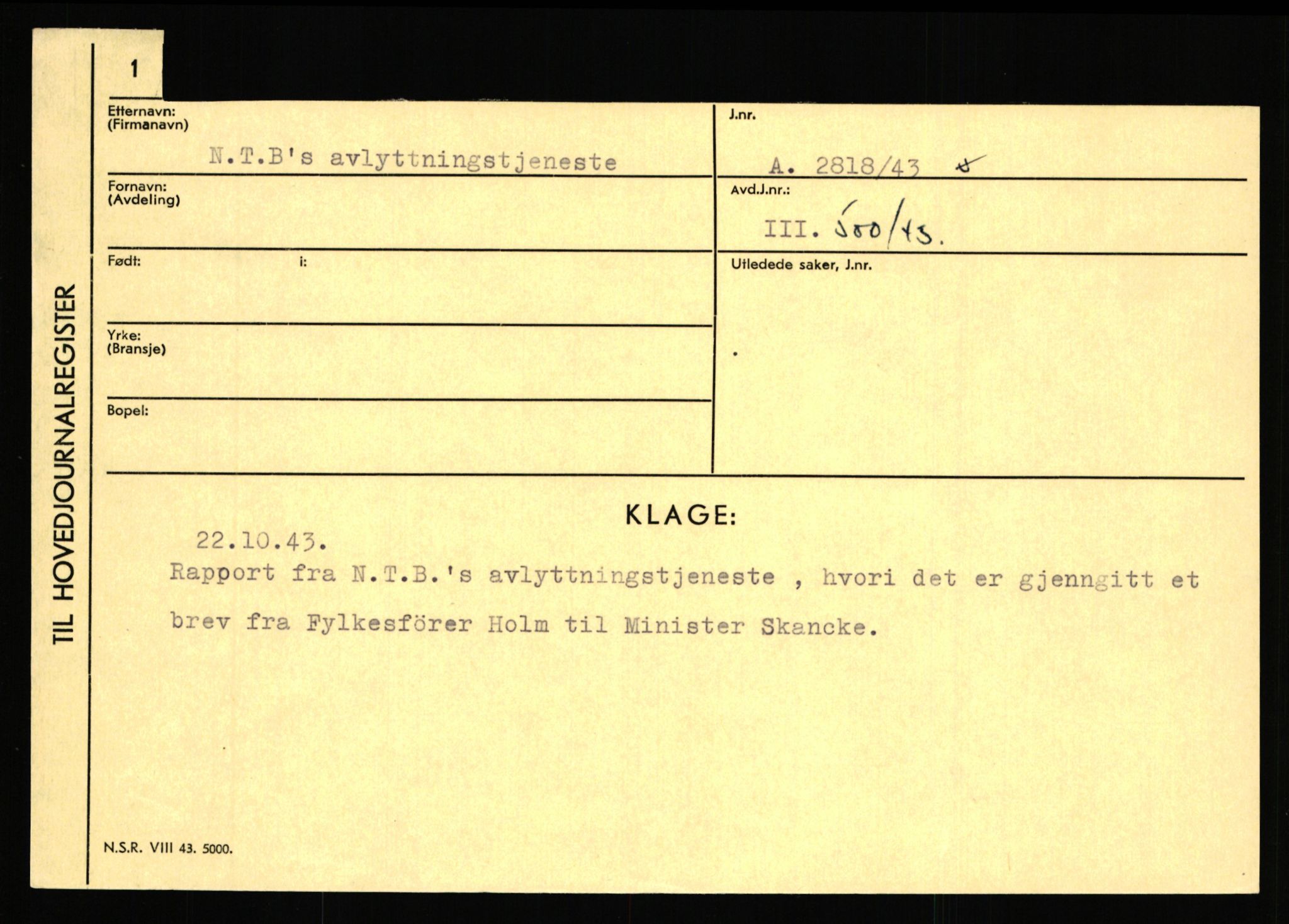 Statspolitiet - Hovedkontoret / Osloavdelingen, AV/RA-S-1329/C/Ca/L0011: Molberg - Nøstvold, 1943-1945, p. 4400