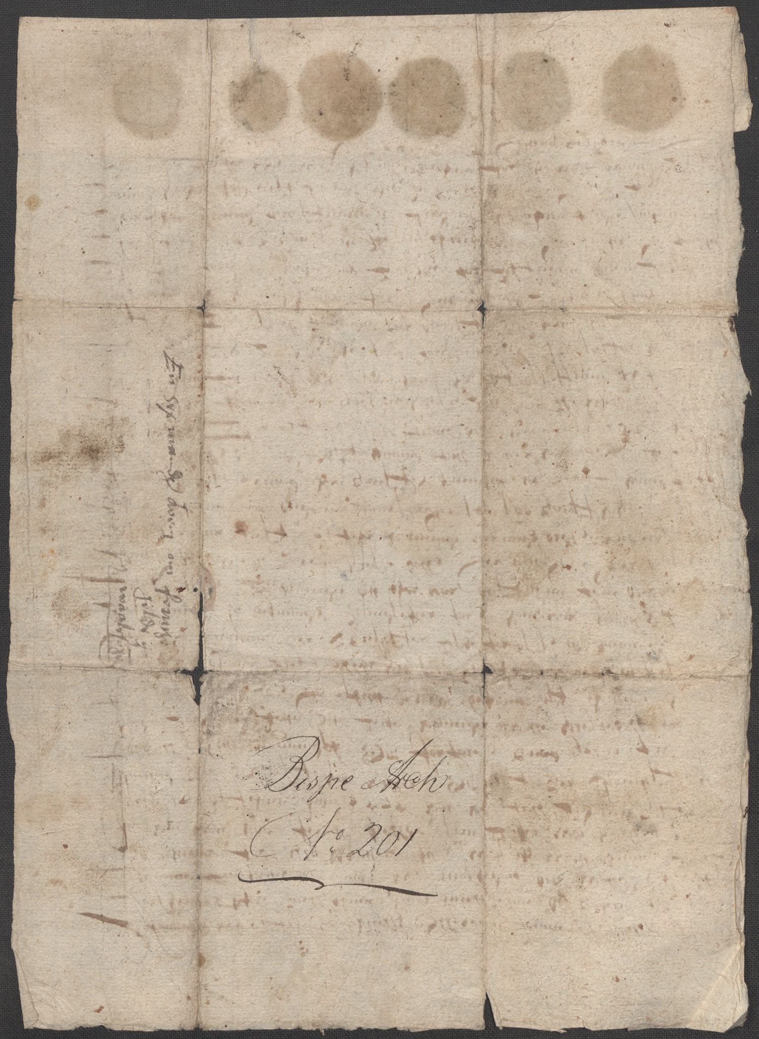 Riksarkivets diplomsamling, AV/RA-EA-5965/F15/L0005: Prestearkiv - Østfold, 1572-1830, p. 21
