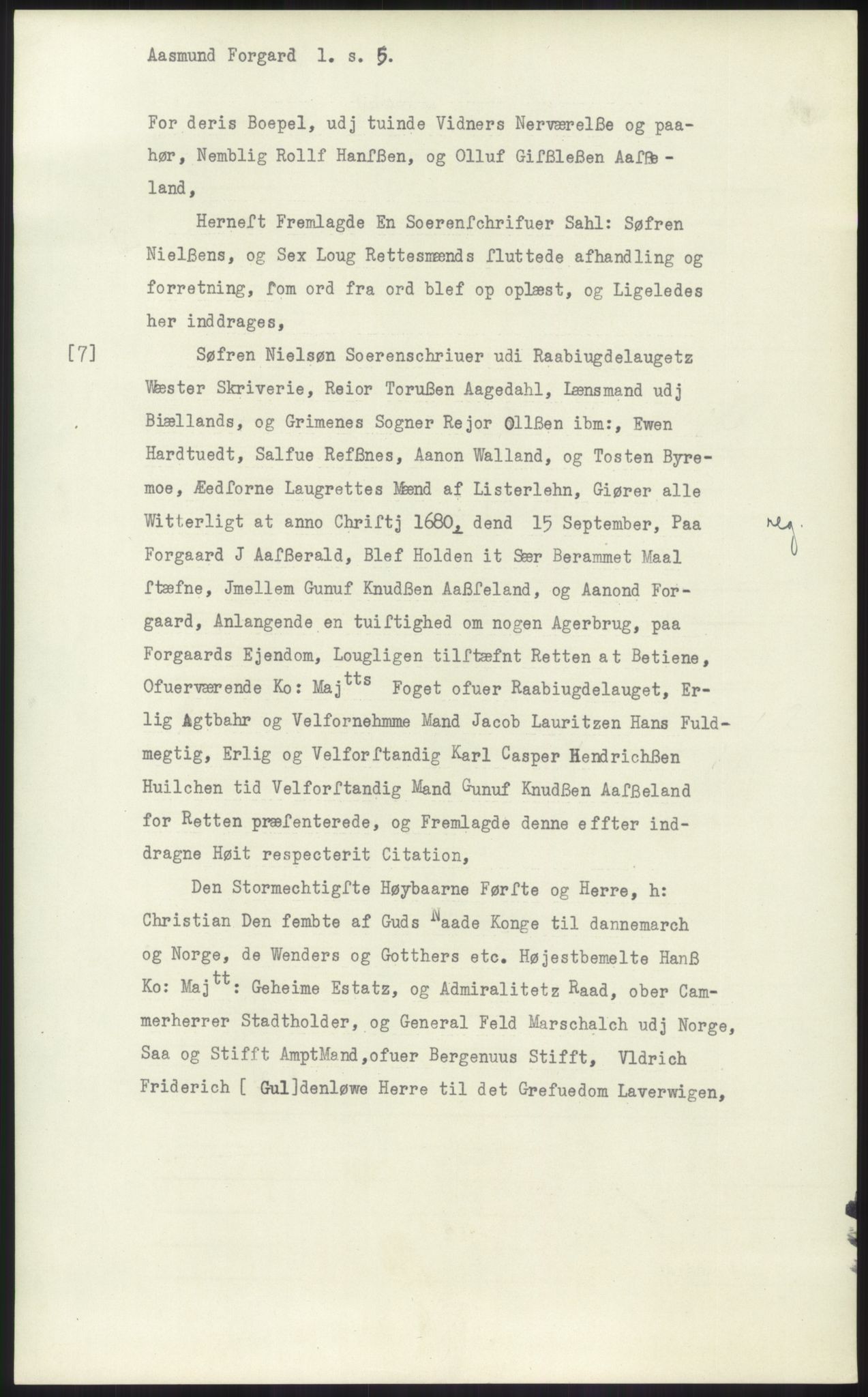 Samlinger til kildeutgivelse, Diplomavskriftsamlingen, AV/RA-EA-4053/H/Ha, p. 1158