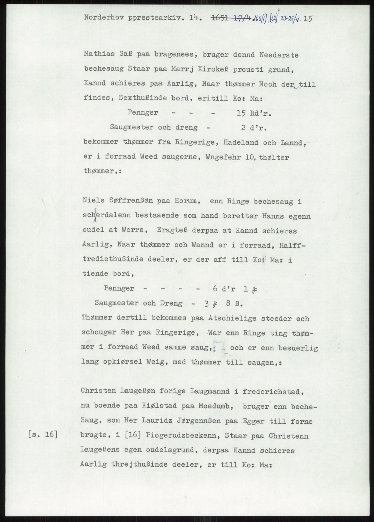 Samlinger til kildeutgivelse, Diplomavskriftsamlingen, AV/RA-EA-4053/H/Ha, p. 643