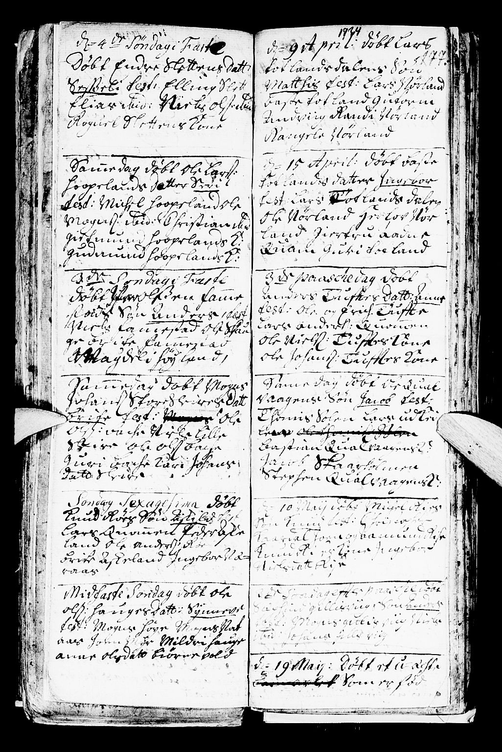 Lindås Sokneprestembete, AV/SAB-A-76701/H/Haa/Haaa/L0001: Parish register (official) no. A 1, 1699-1746, p. 177