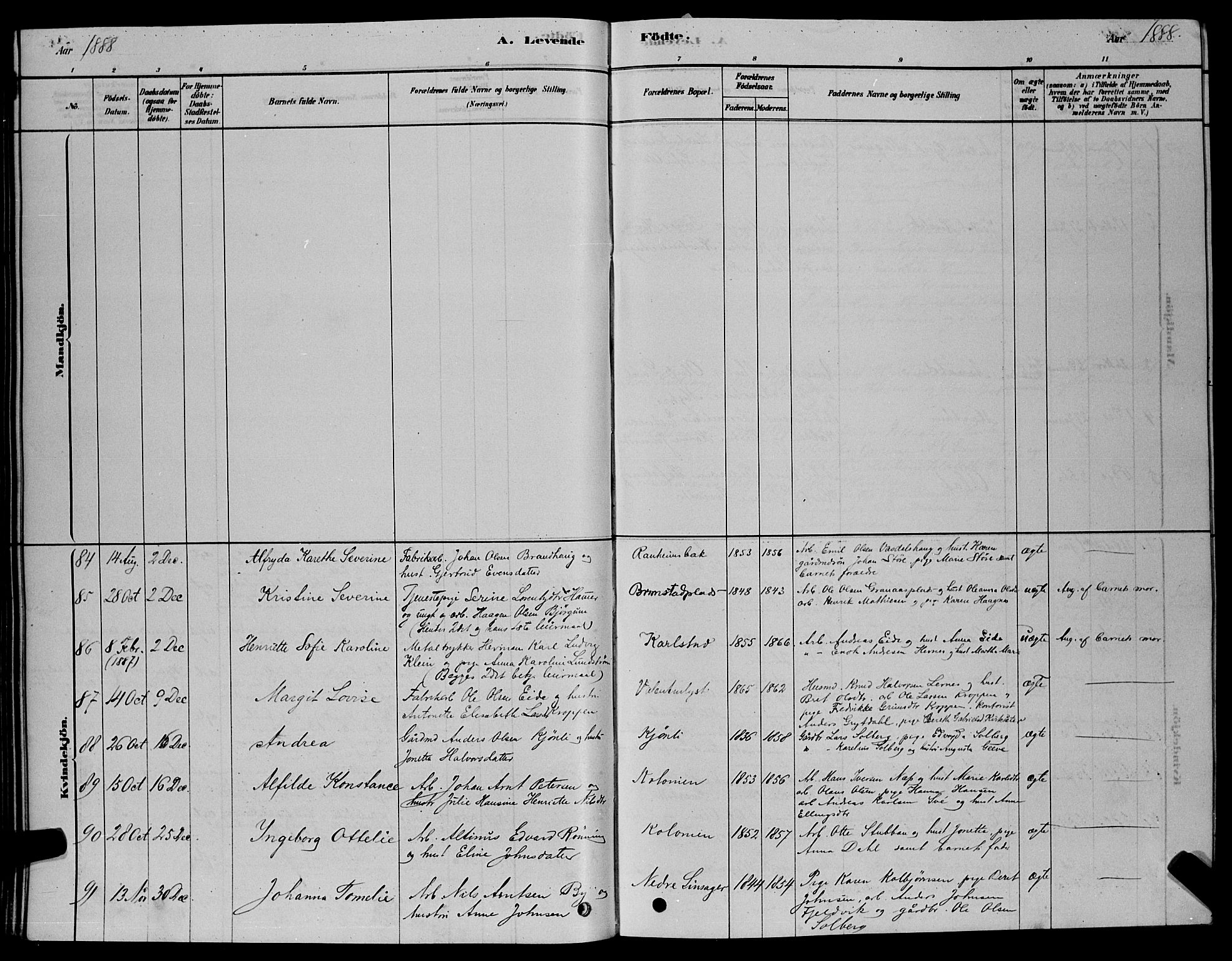 Ministerialprotokoller, klokkerbøker og fødselsregistre - Sør-Trøndelag, AV/SAT-A-1456/606/L0312: Parish register (copy) no. 606C08, 1878-1894