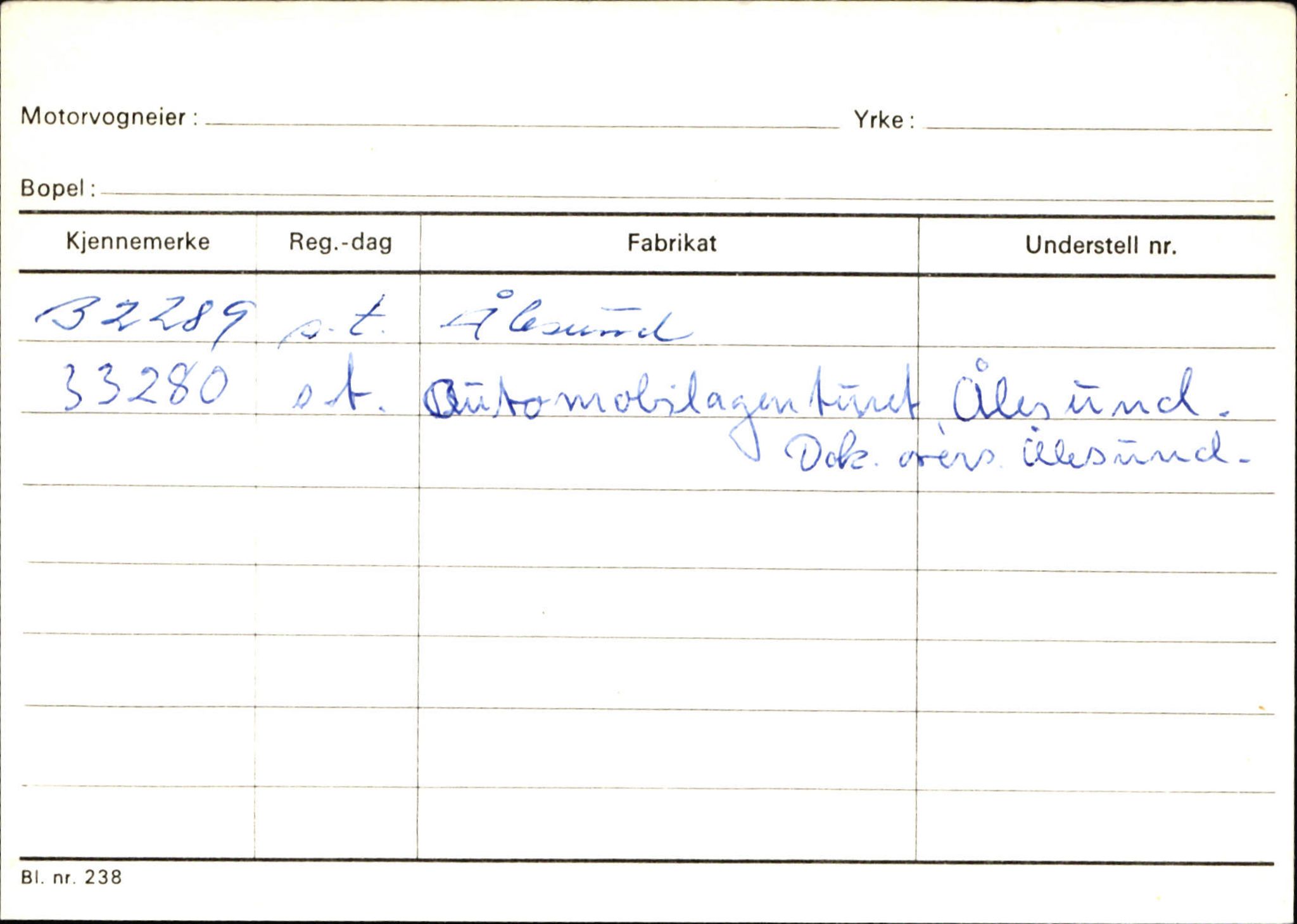 Statens vegvesen, Sogn og Fjordane vegkontor, SAB/A-5301/4/F/L0131: Eigarregister Høyanger P-Å. Stryn S-Å, 1945-1975, p. 1235