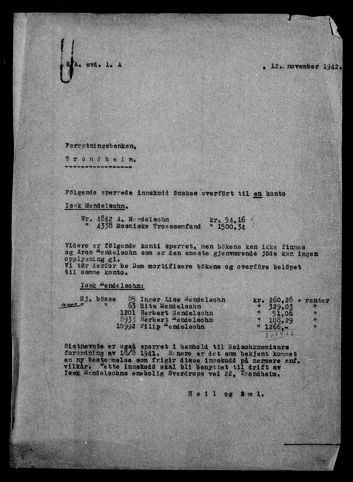 Justisdepartementet, Tilbakeføringskontoret for inndratte formuer, AV/RA-S-1564/H/Hc/Hca/L0909: --, 1945-1947, p. 55