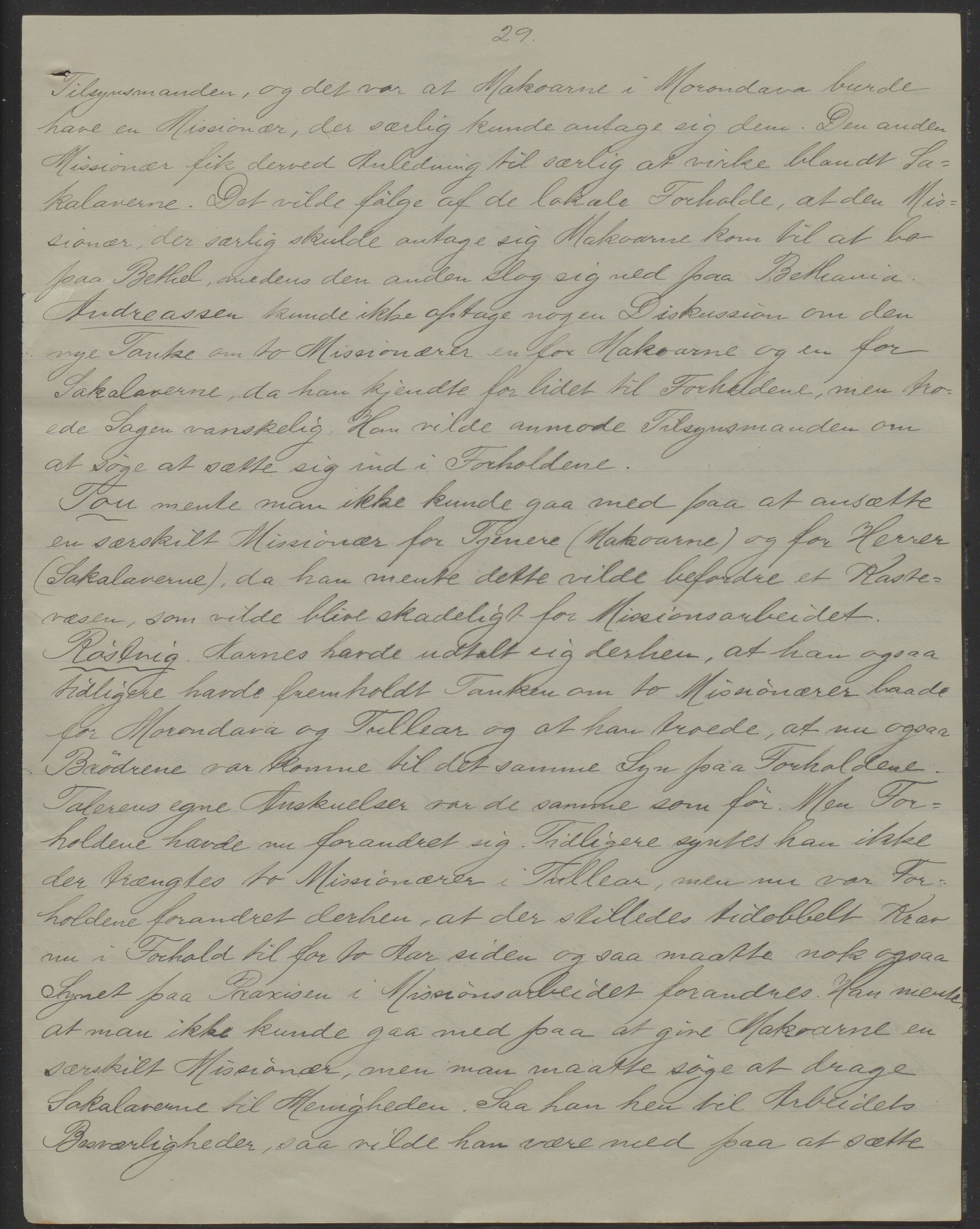 Det Norske Misjonsselskap - hovedadministrasjonen, VID/MA-A-1045/D/Da/Daa/L0039/0003: Konferansereferat og årsberetninger / Konferansereferat fra Vest-Madagaskar., 1892, p. 29