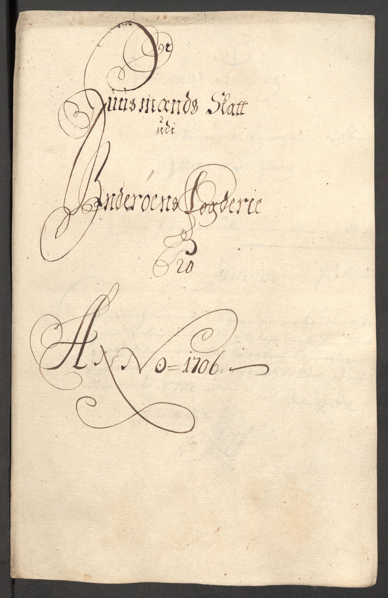 Rentekammeret inntil 1814, Reviderte regnskaper, Fogderegnskap, RA/EA-4092/R63/L4315: Fogderegnskap Inderøy, 1706-1707, p. 143