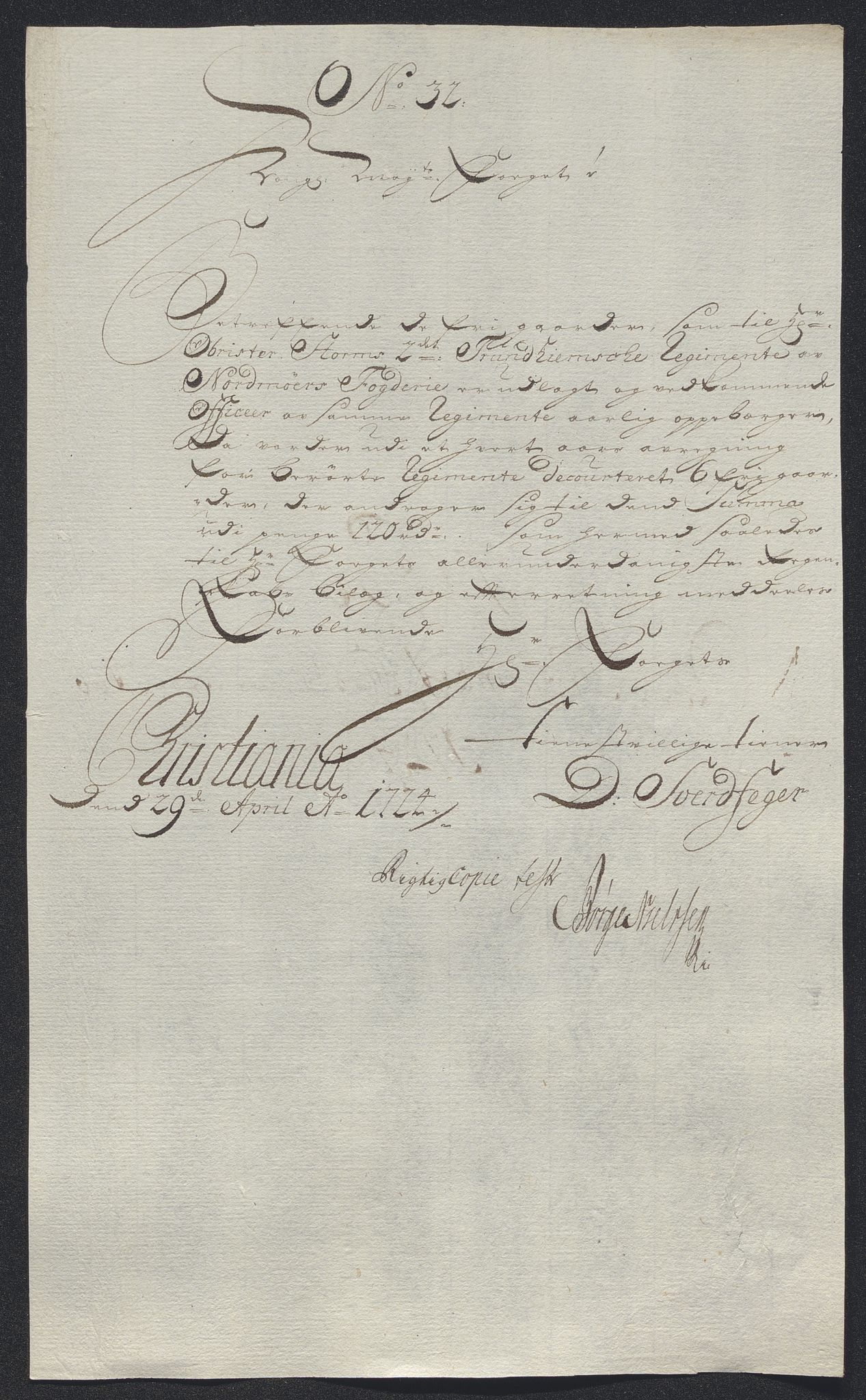 Rentekammeret inntil 1814, Reviderte regnskaper, Fogderegnskap, RA/EA-4092/R56/L3757: Fogderegnskap Nordmøre, 1724, p. 243